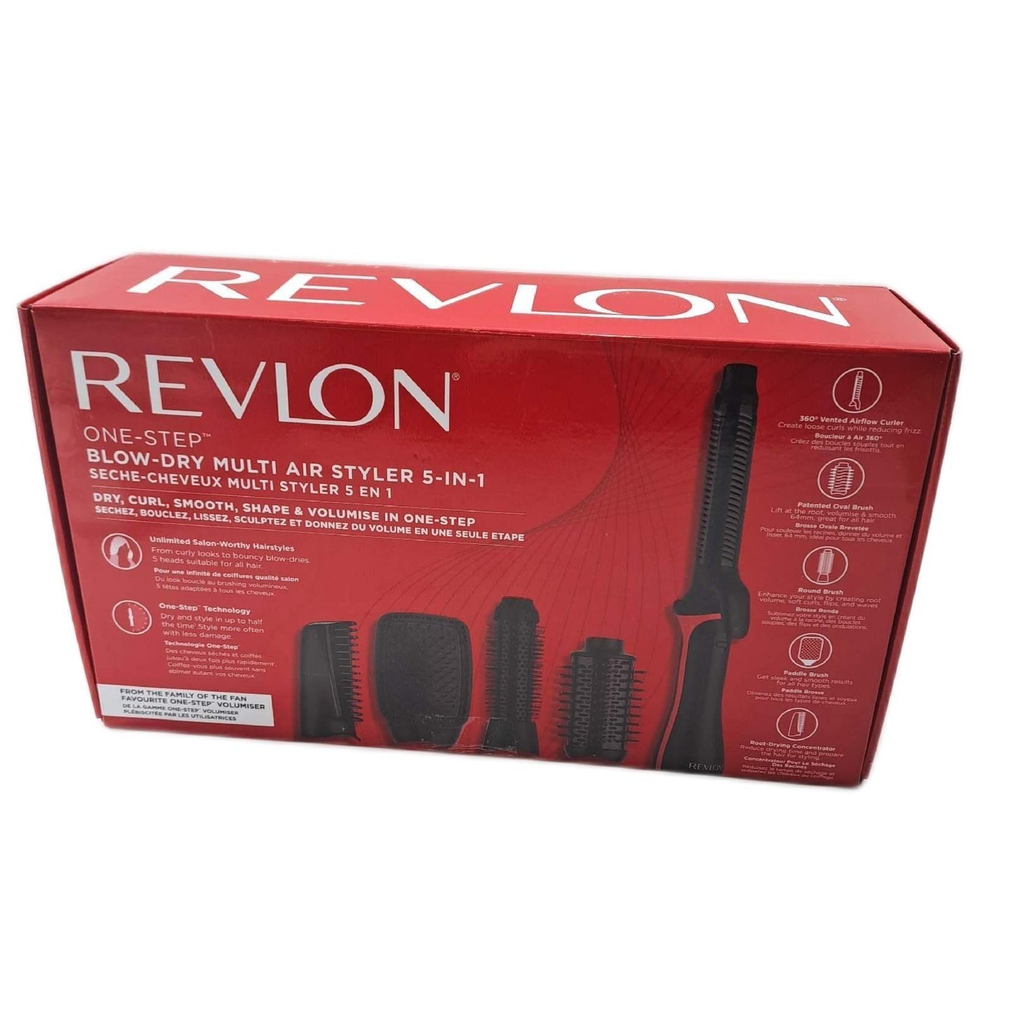 Revlon Haartrockner Styling Haarpflege Multi Styler 5 in 1 Vielseit