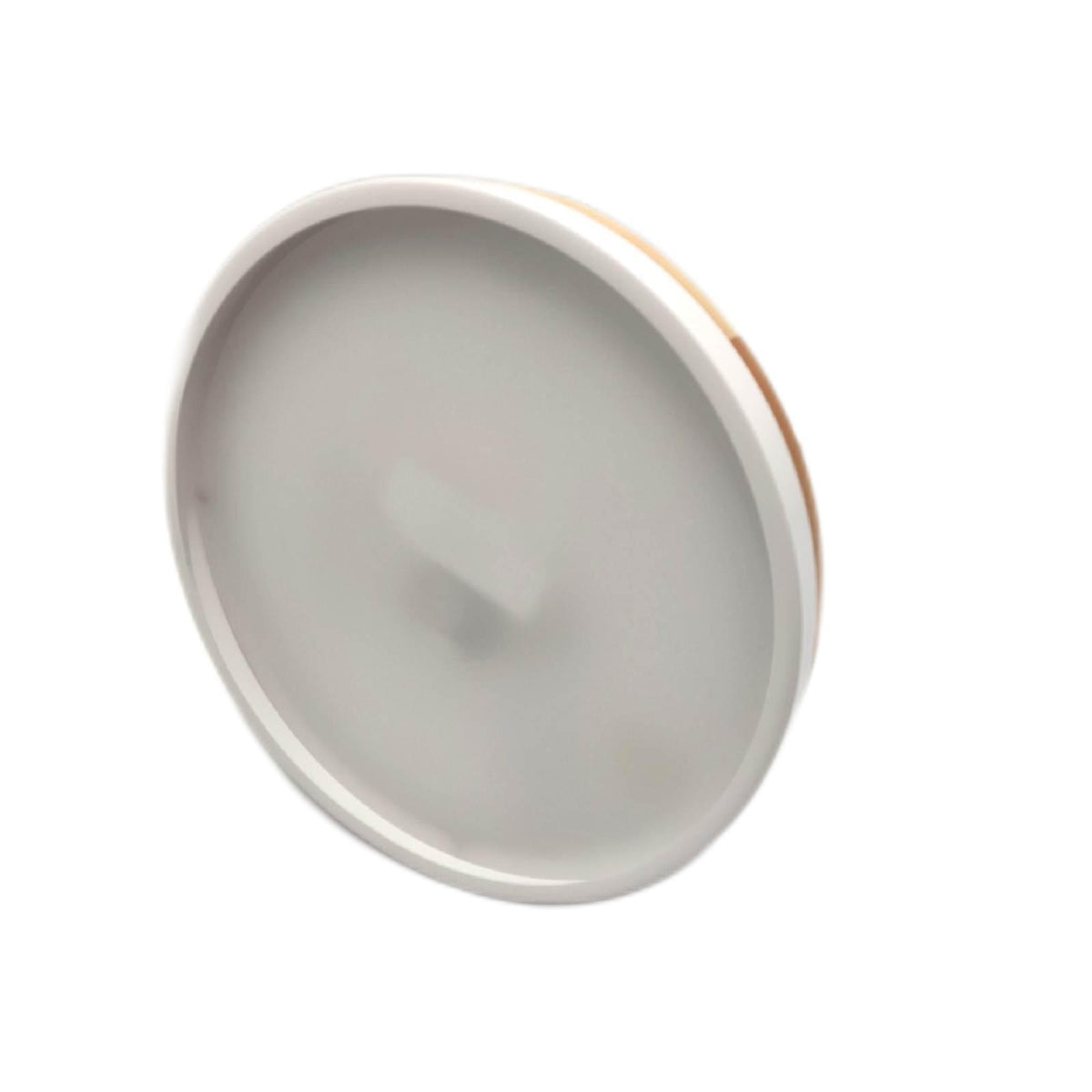 Vikaey LED Deckenlampe Lampen Wohnzimmer Weiß 30cm Holz Gemütlich Bele