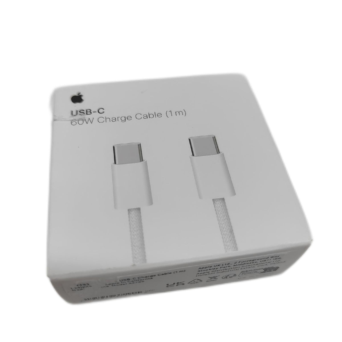 Apple 60W USB C Ladekabel 1 m kompatibel mit iPhone iPad MacBook hochwertig langlebig