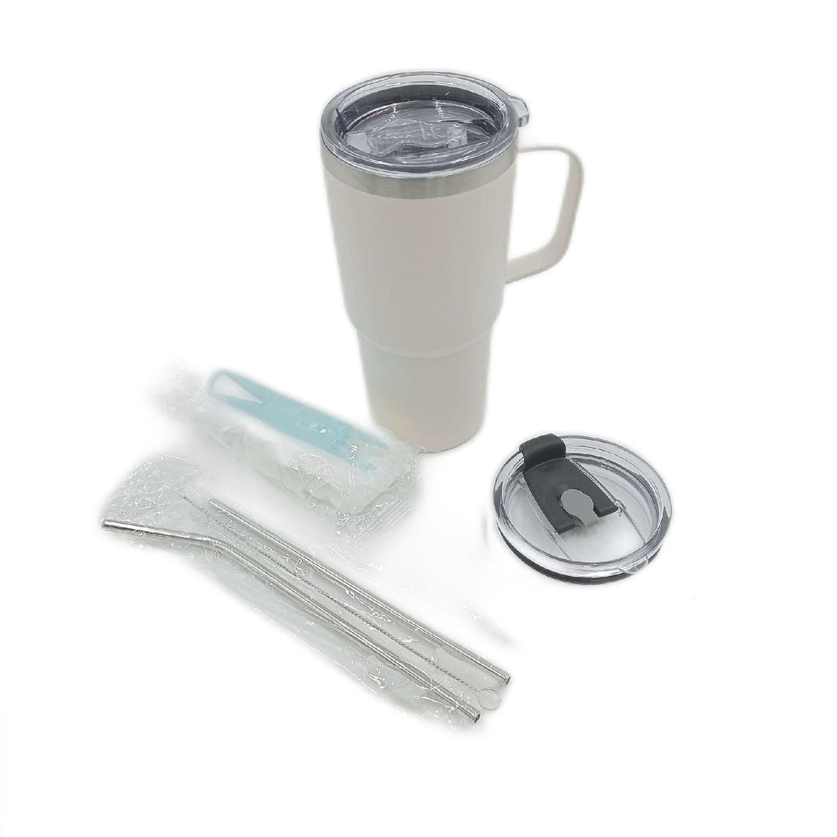 Livole Thermobecher Trinkgefäß Isolierbecher 600ml Thermo Rolle