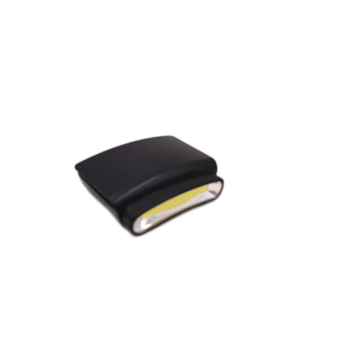 MAGT LED Stirnlampe - Tragbare Clip Hut Lampe, Mini Kopflampe, Kunststoff Kappe Licht, Scheinwerfer Außenbeleuchtung (Schwarz)