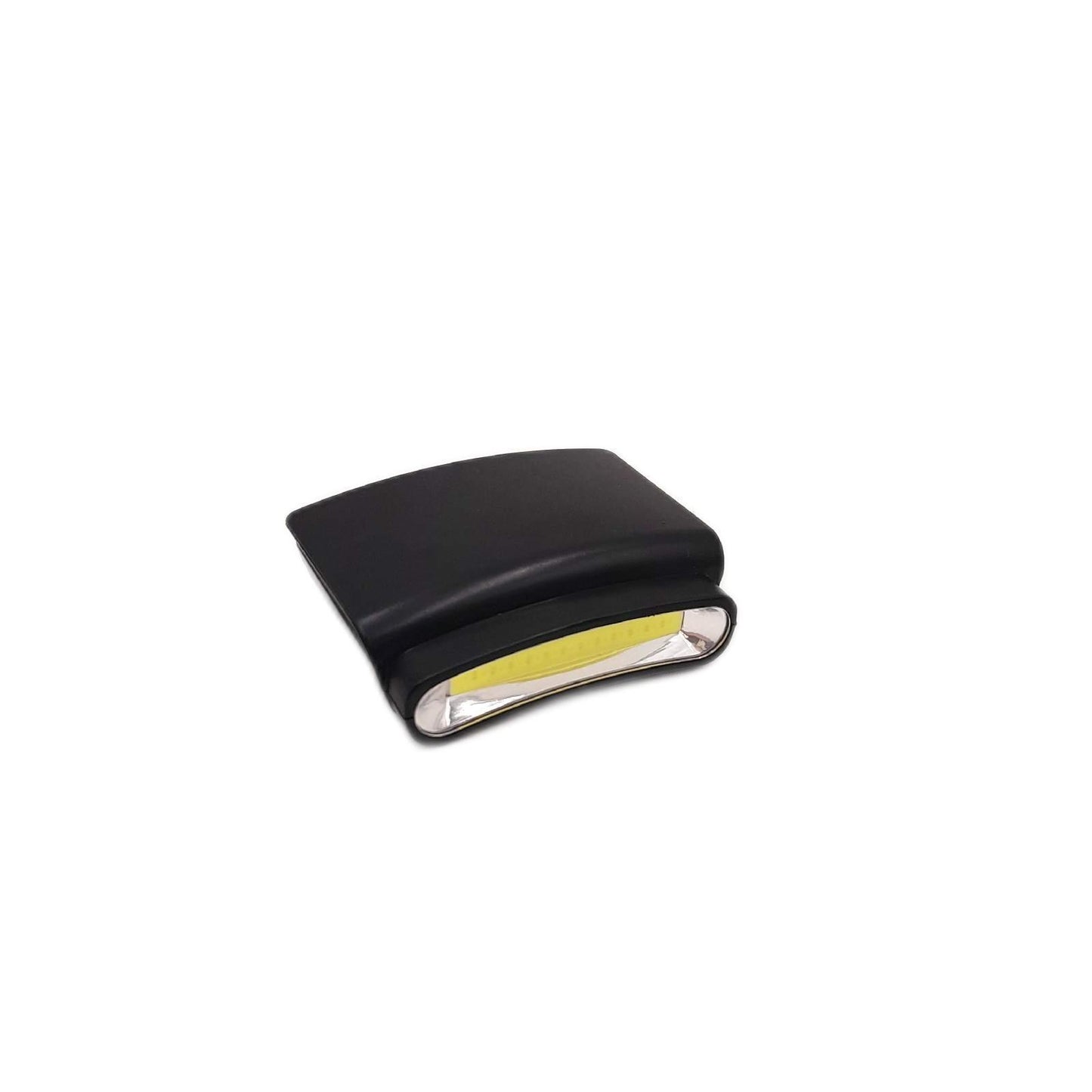 MAGT LED Stirnlampe - Tragbare Clip Hut Lampe, Mini Kopflampe, Kunststoff Kappe Licht, Scheinwerfer Außenbeleuchtung (Schwarz)