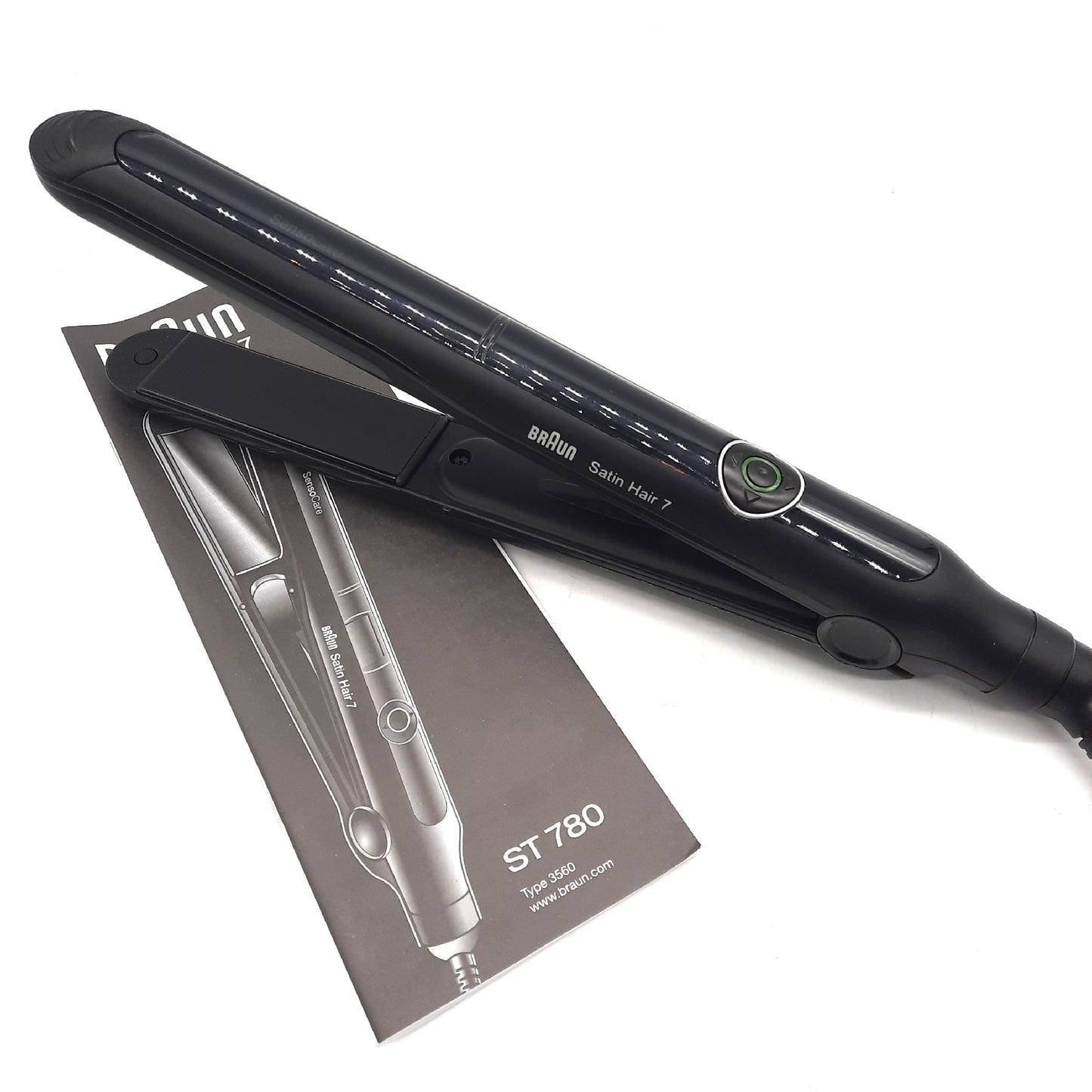 Braun Glätteisen Haarpflege Satin Hair 7 SensoCare Effiziente Technologie für gesundes Haar