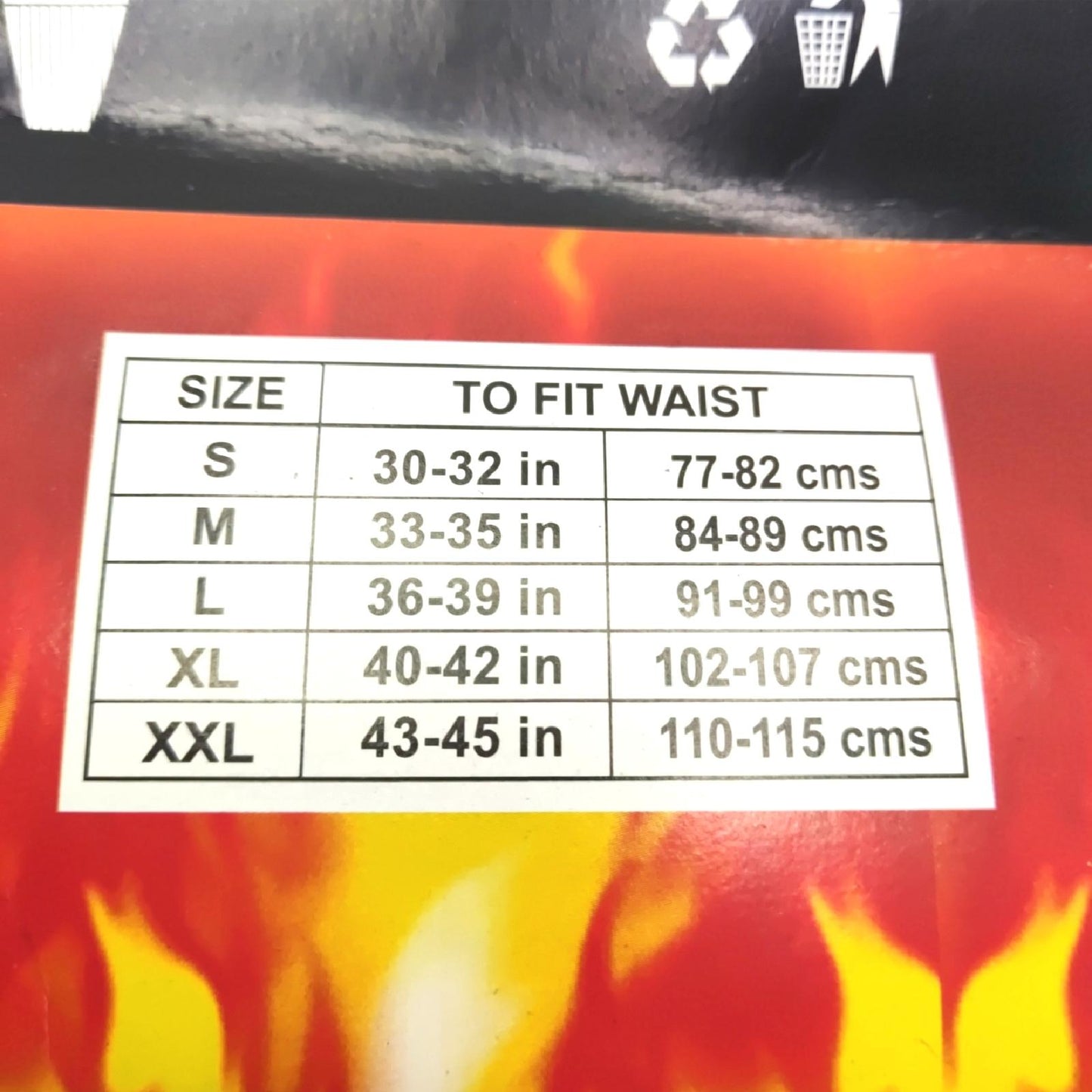 Heatwave Unterhose Herrenbekleidung Thermowäsche One Size Schwarz Wärmekomfort
