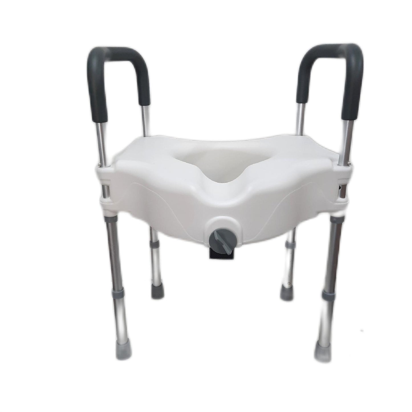 OrtoPrime WC-Heber Erwachsene gepolsterten Armlehnen höhenverstellbar WC-Stuhl