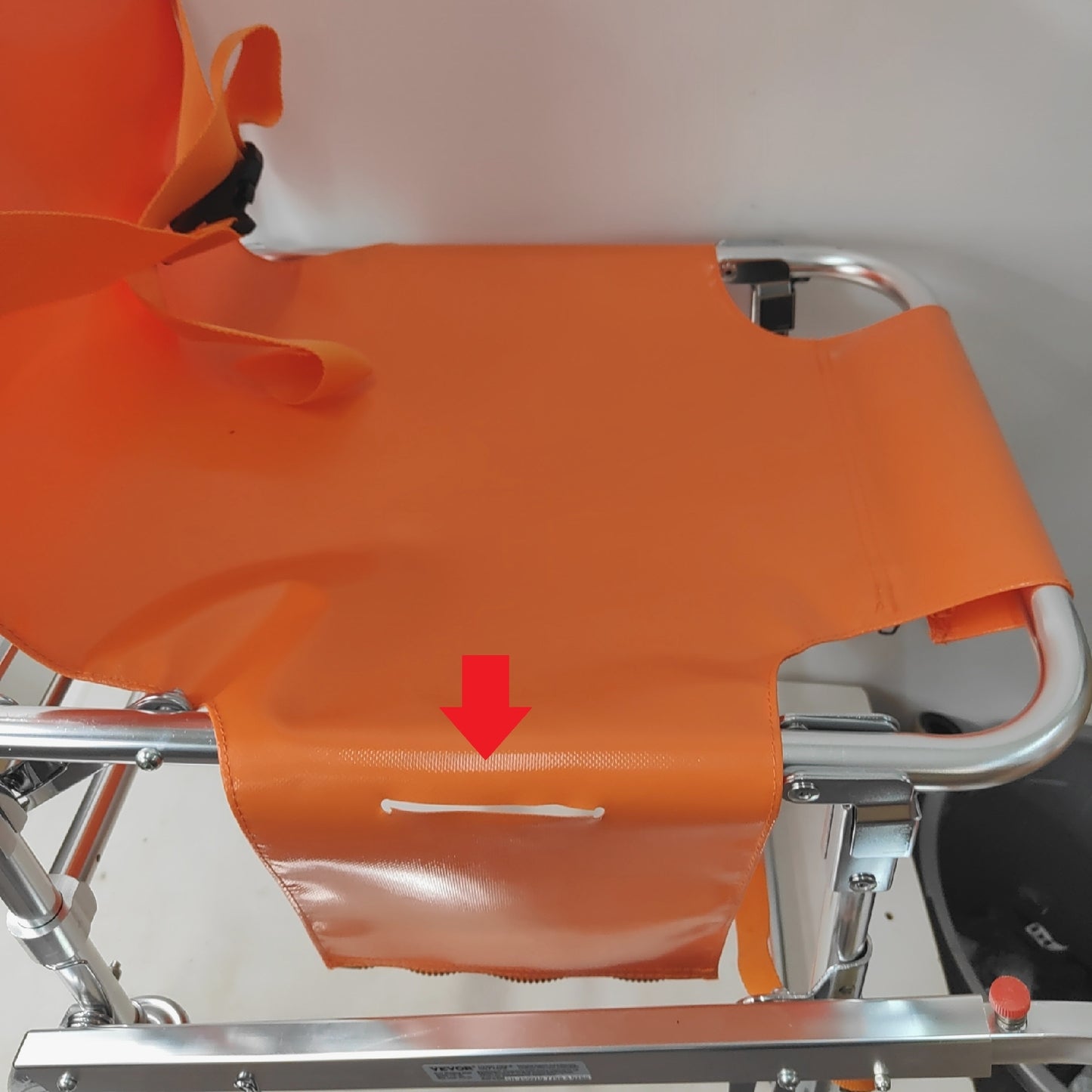 VEVOR EMS Treppenstuhl 159kg Tragfähigkeit faltbar ohne Beinsicherung