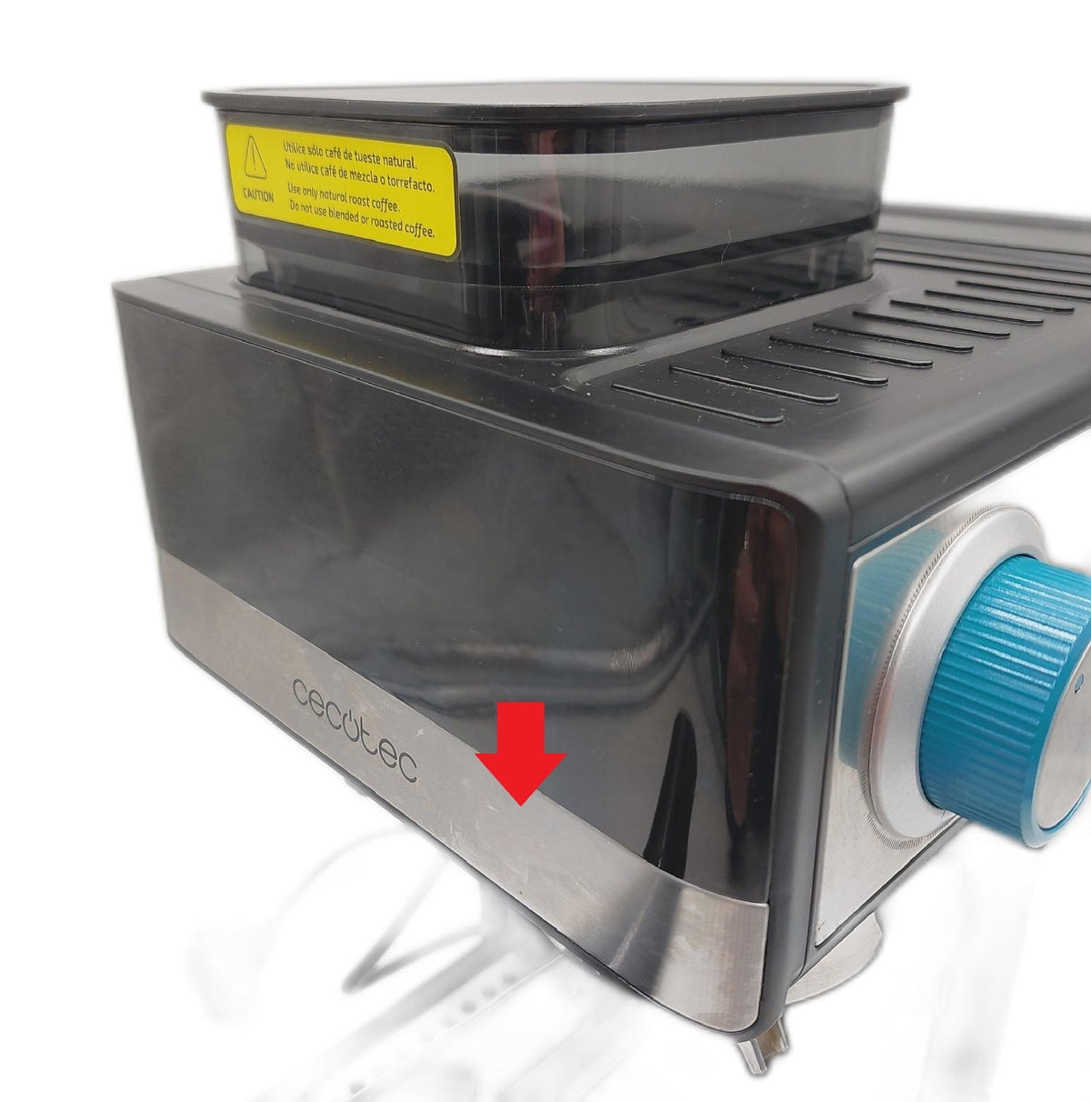 Cecotec Espressomaschine Küchengeräte Power Mahlgrad 20 Heizstufen für