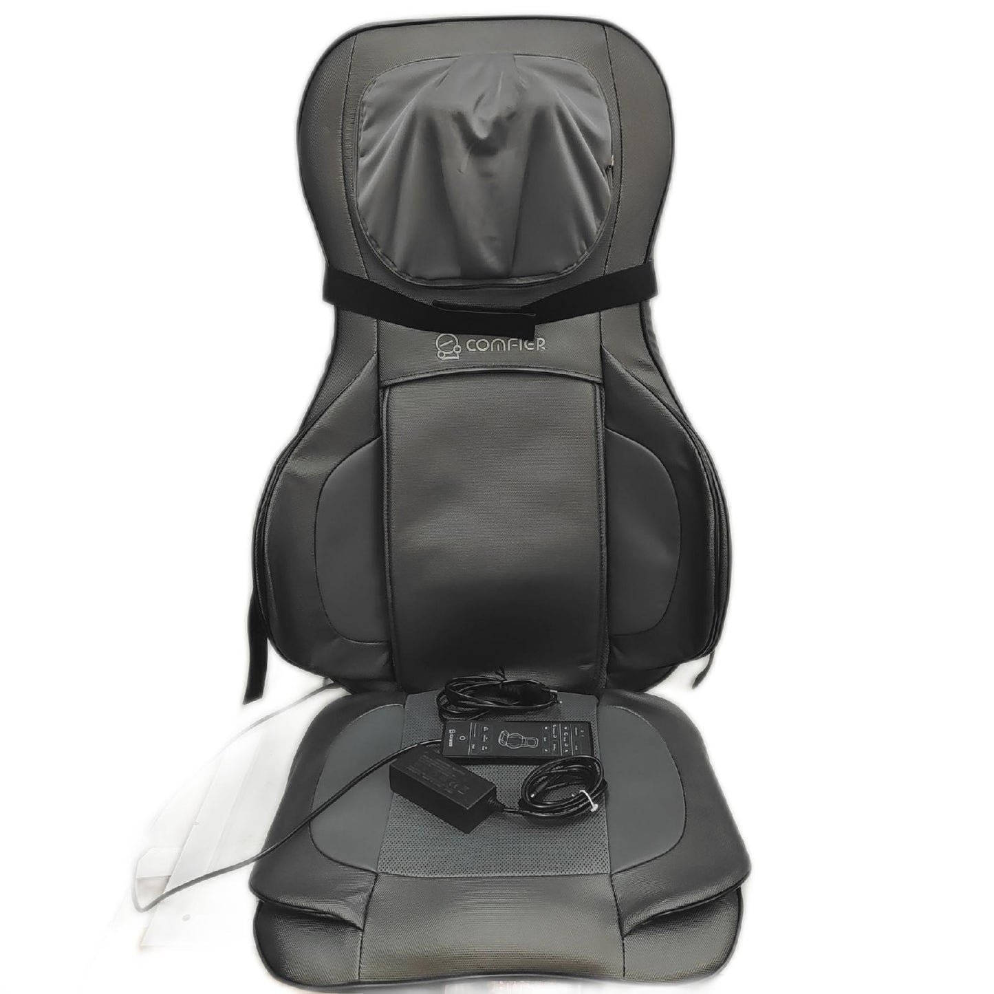 COMFIER Shiatsu Massagesitzauflage Knet- Rollen- Vibrations- Massage Ch - Defekt