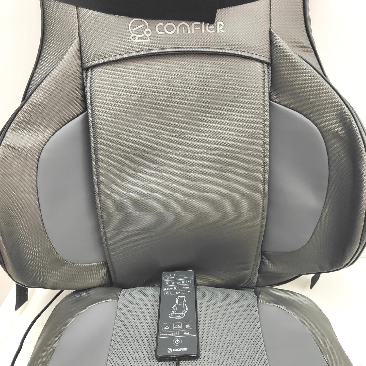 COMFIER Shiatsu Massagesitzauflage Knet- Rollen- Vibrations- Massage Ch - Defekt