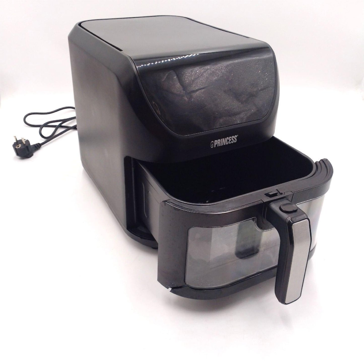 Princess SlimFry Heißluftfritteuse 8 L platzsparend fettfreie Kochtechnologie 8 verbesserte.