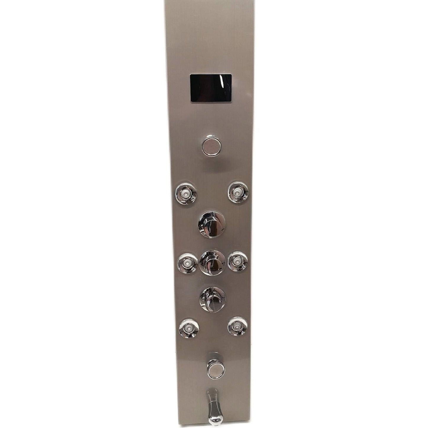 AWorddy Duschsäule Badezimmer Ausstattung Hydromassage Set 5 Funktionen aus 304 Edelstahl