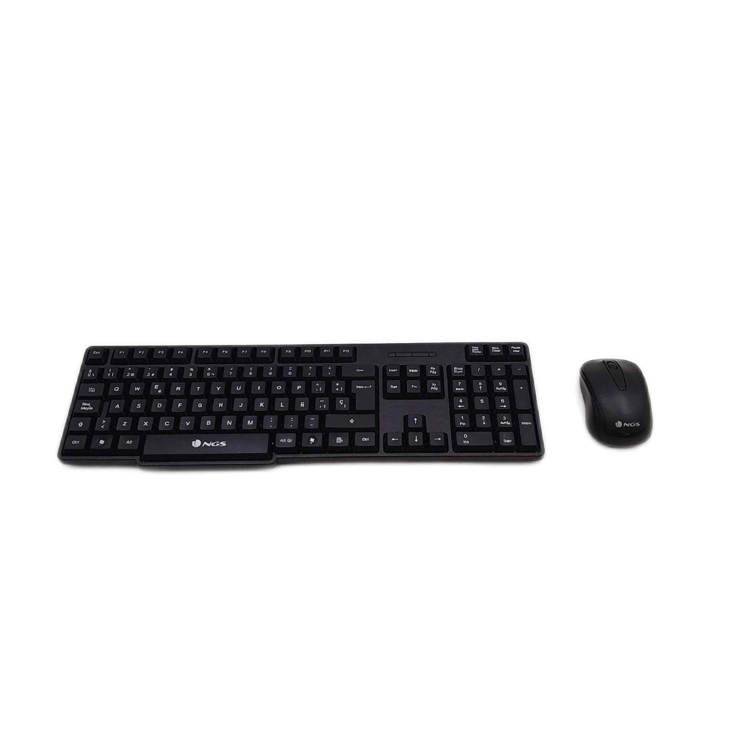 NGS Maus und Tastatur Set Computer Zubehör Euphoria Kabellose Bedienung QWERTY