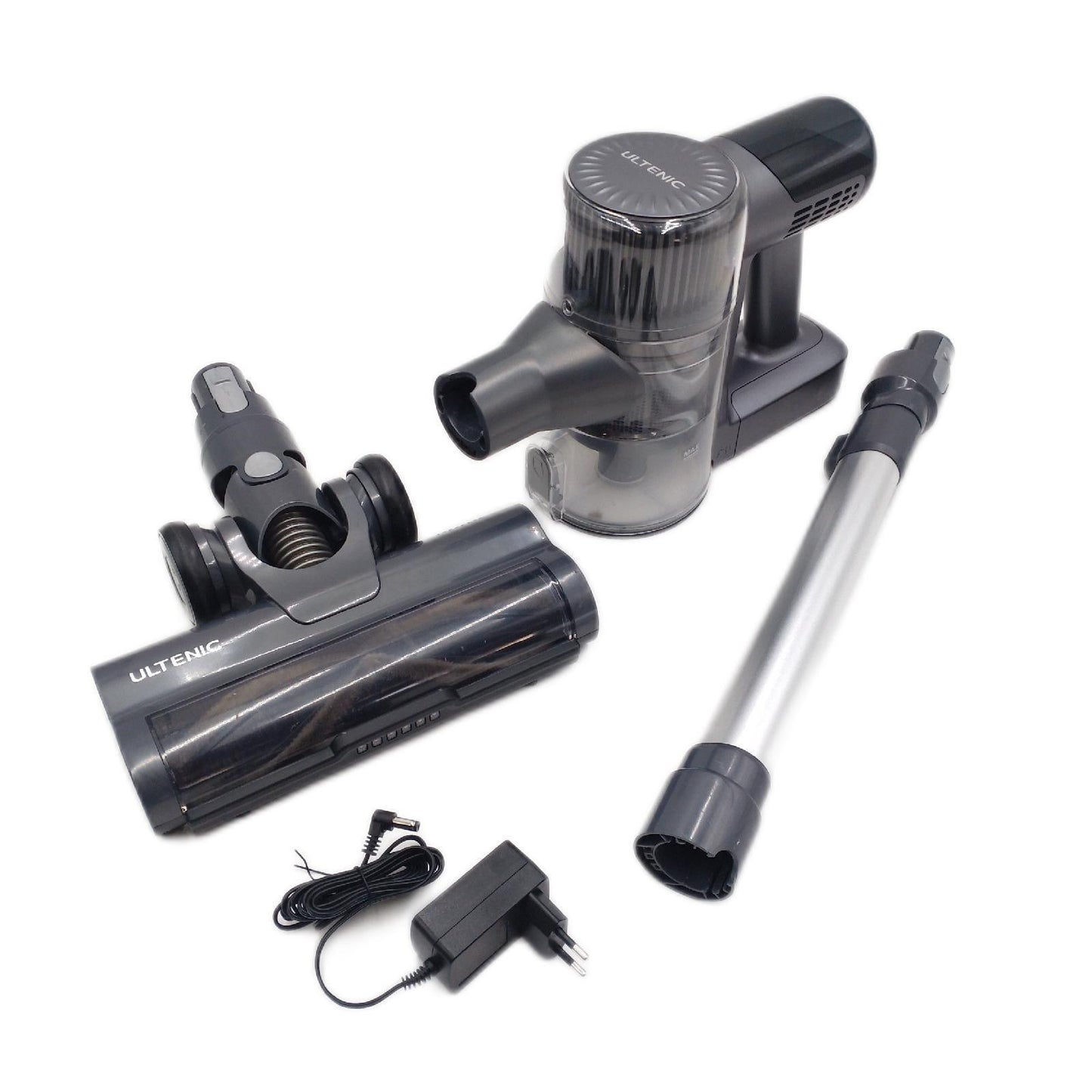 Ultenic U12 Vesla Akku Staubsauger 45000Pa, Tech Green Eye™, Verbesserte Anti-Tangle-Bürste, Staubsauger Kabellos mit Automatikmodus, Stielstaubsauger für Teppich Hartböden Tierhaare