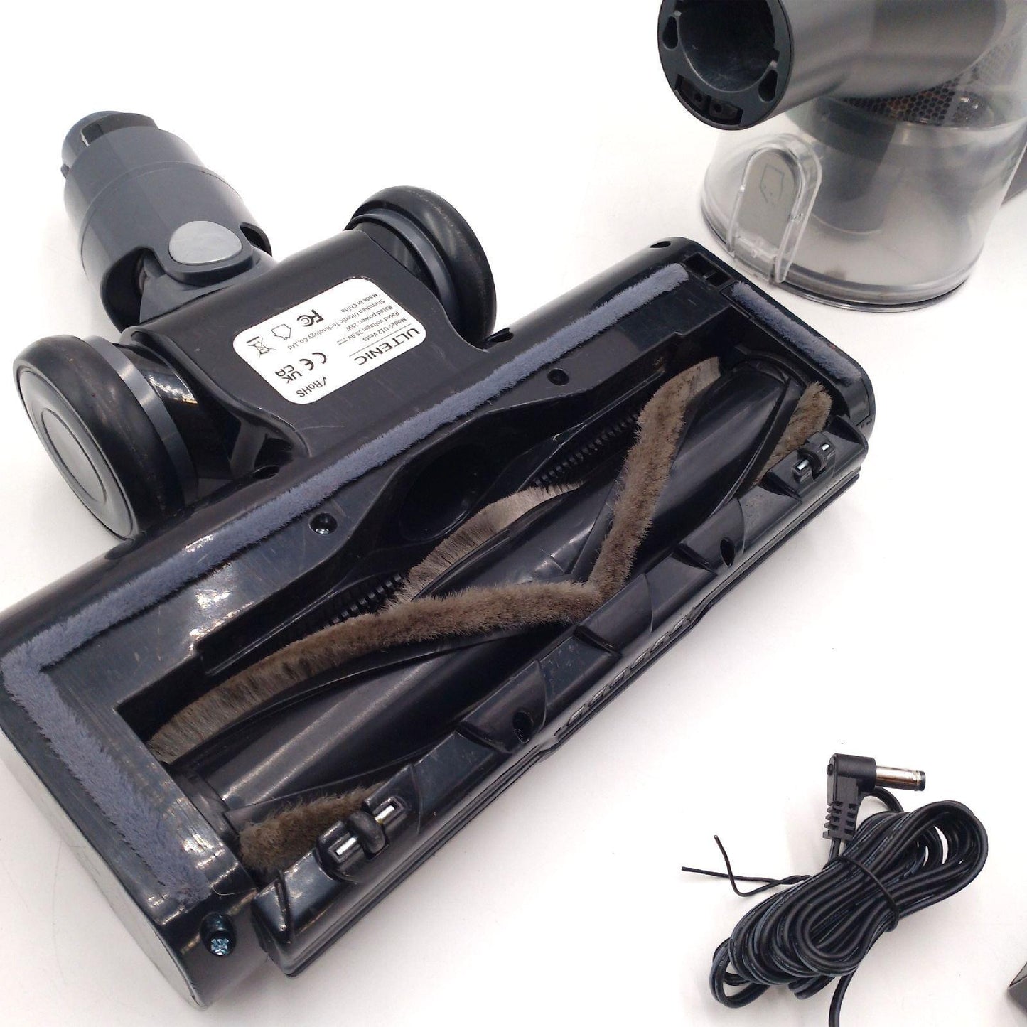 Ultenic U12 Vesla Akku Staubsauger 45000Pa, Tech Green Eye™, Verbesserte Anti-Tangle-Bürste, Staubsauger Kabellos mit Automatikmodus, Stielstaubsauger für Teppich Hartböden Tierhaare