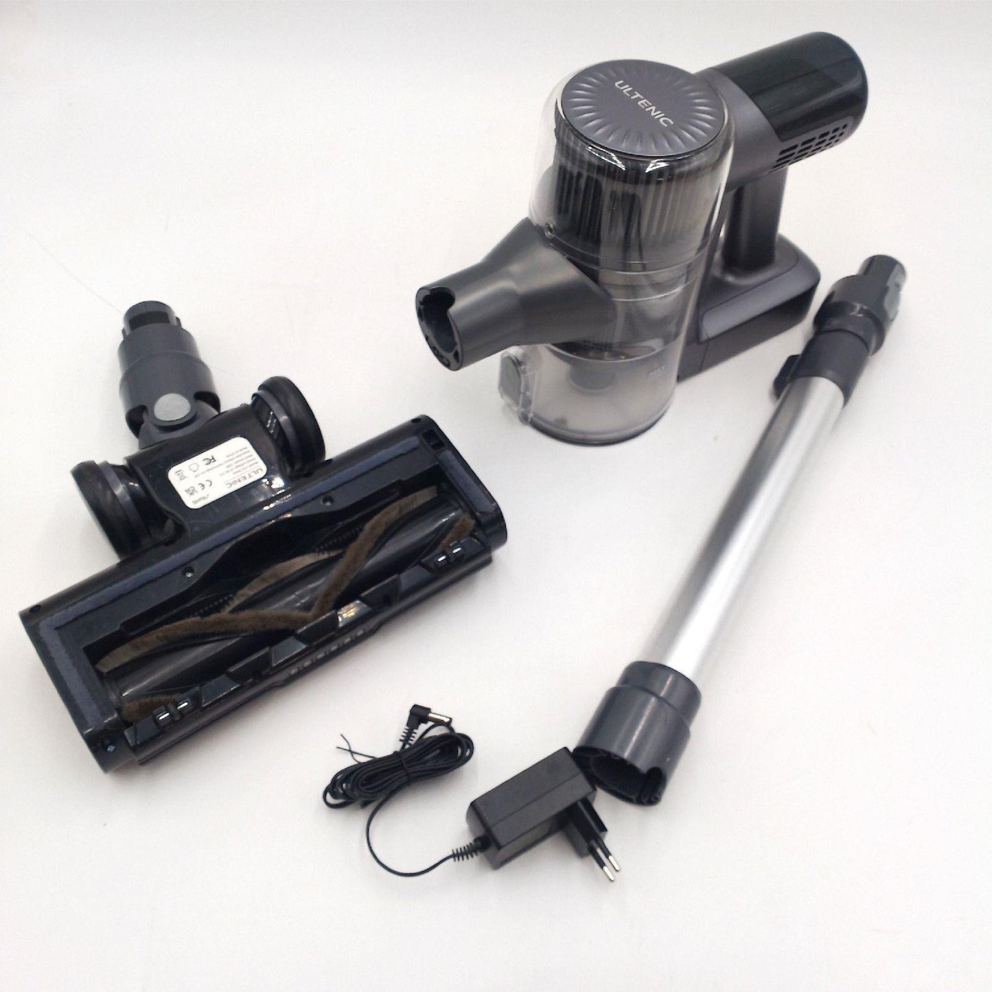 Ultenic U12 Vesla Akku Staubsauger 45000Pa, Tech Green Eye™, Verbesserte Anti-Tangle-Bürste, Staubsauger Kabellos mit Automatikmodus, Stielstaubsauger für Teppich Hartböden Tierhaare