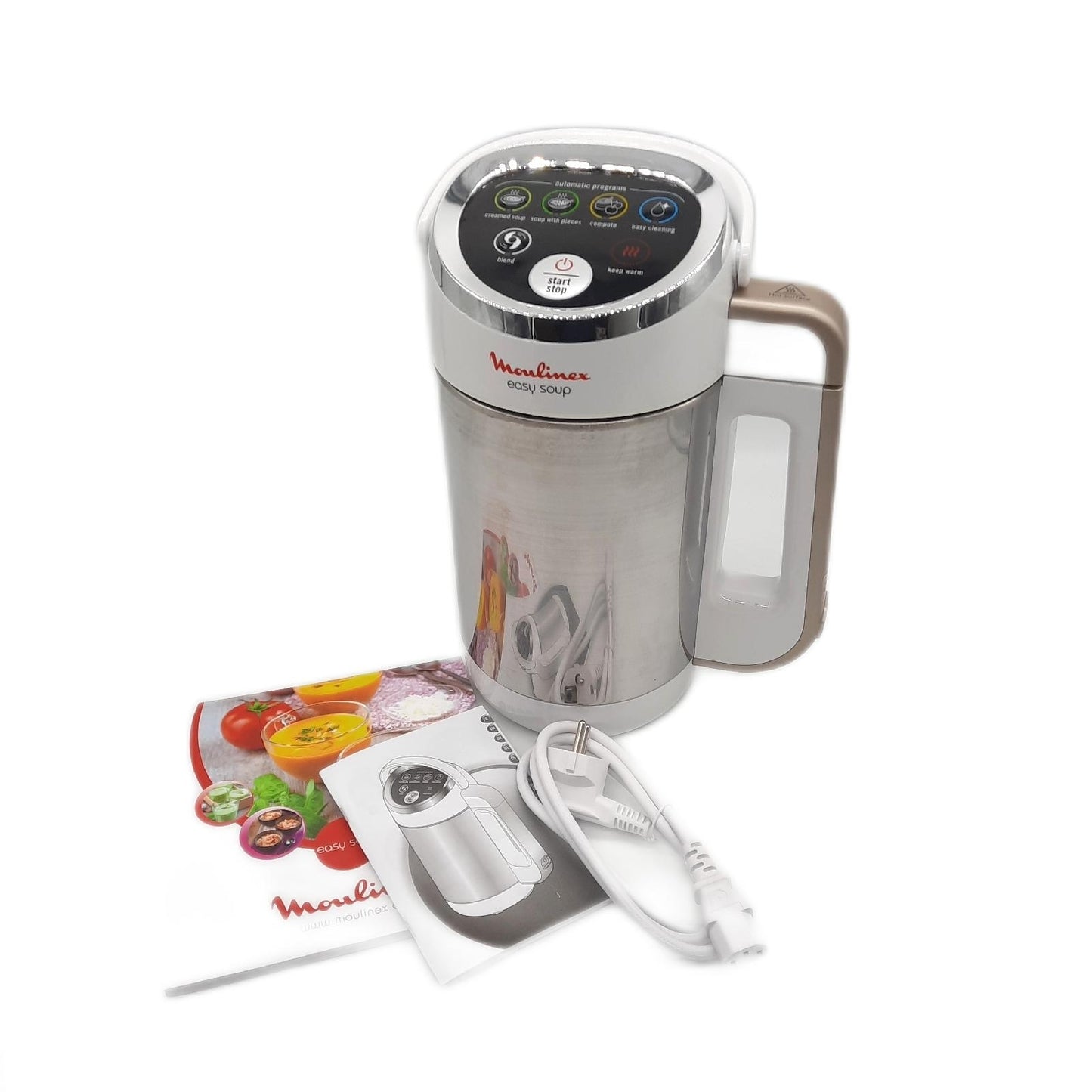 Moulinex Küchenmaschine Mixer Easy Soup Doppelwandige Kapazität Warmhalte Funktion