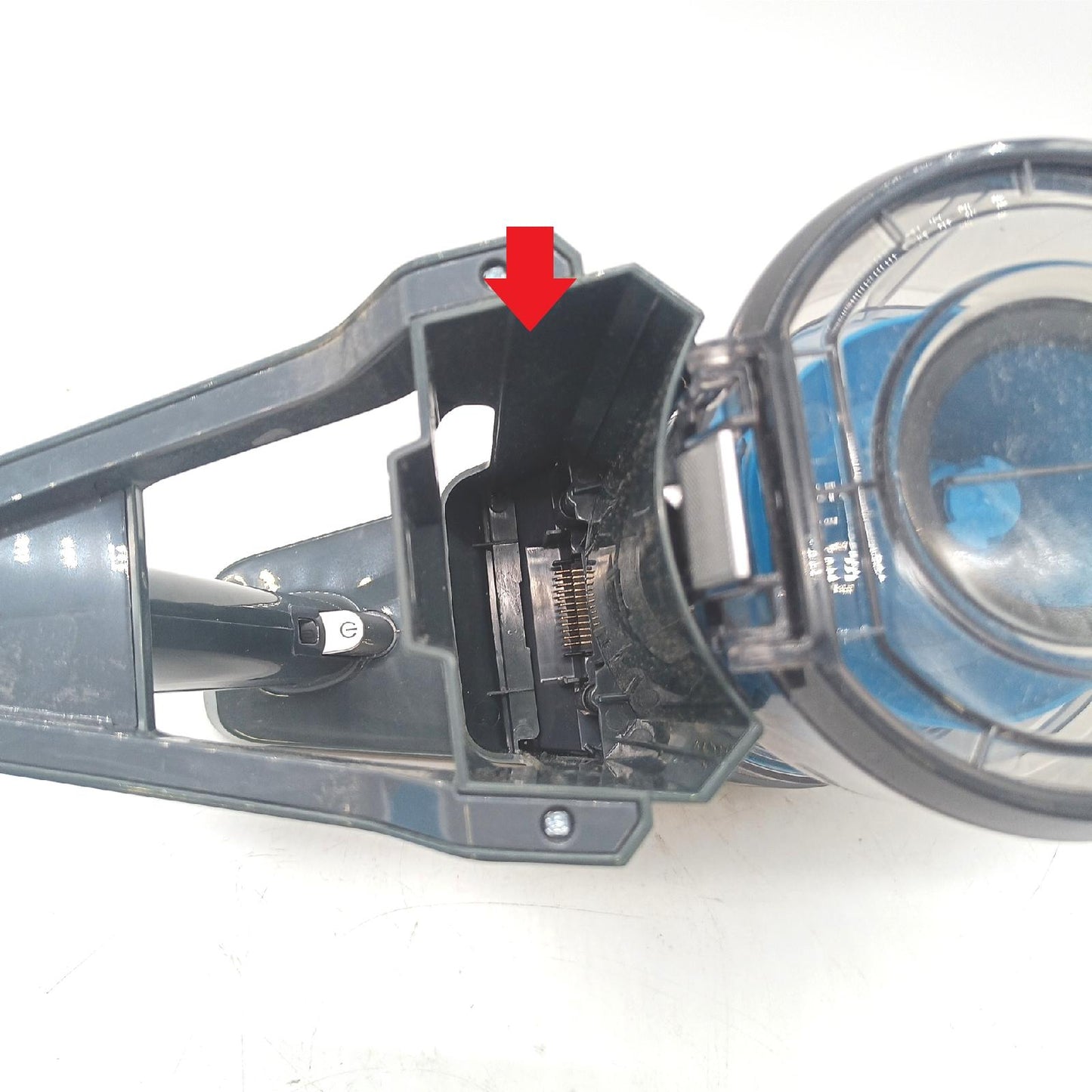 Hoover 39400985 Akku-Staubsauger, Rot/Grau, Home