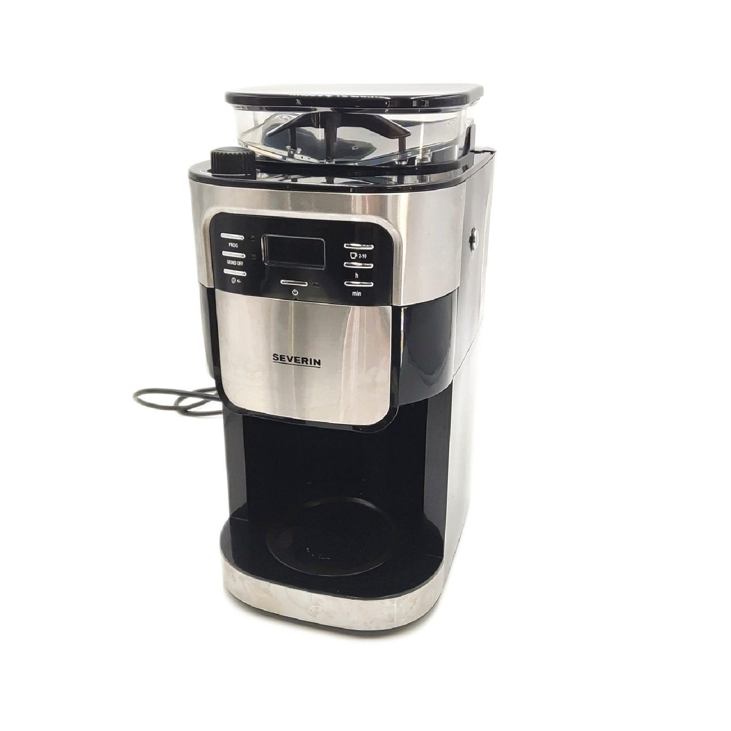 Severin Kaffeemaschine mit Mahlwerk Timer Funktion ohne Kanne gebraucht