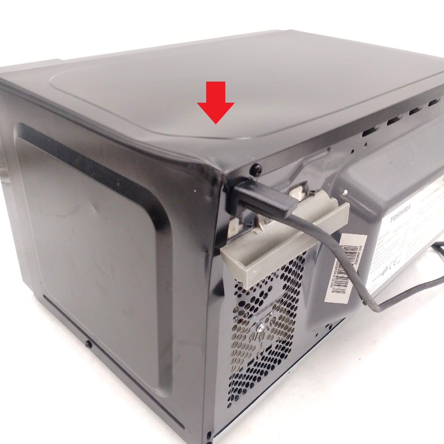 Toshiba Mikrowellenherd Küchengeräte MW2 MG20PF BK GE Grill