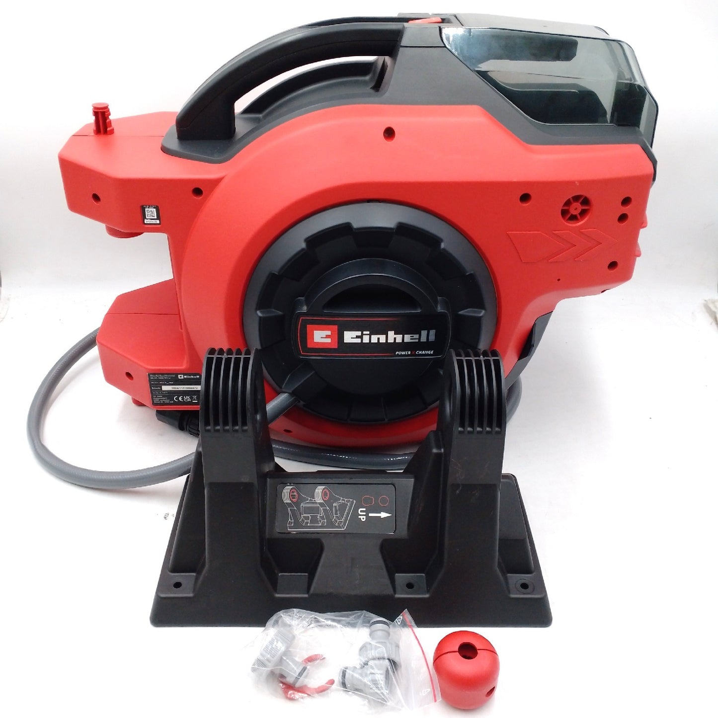 Einhell Akku Schlauchtrommel Gartengeräte GE HR 1830 WH Li Solo automatische