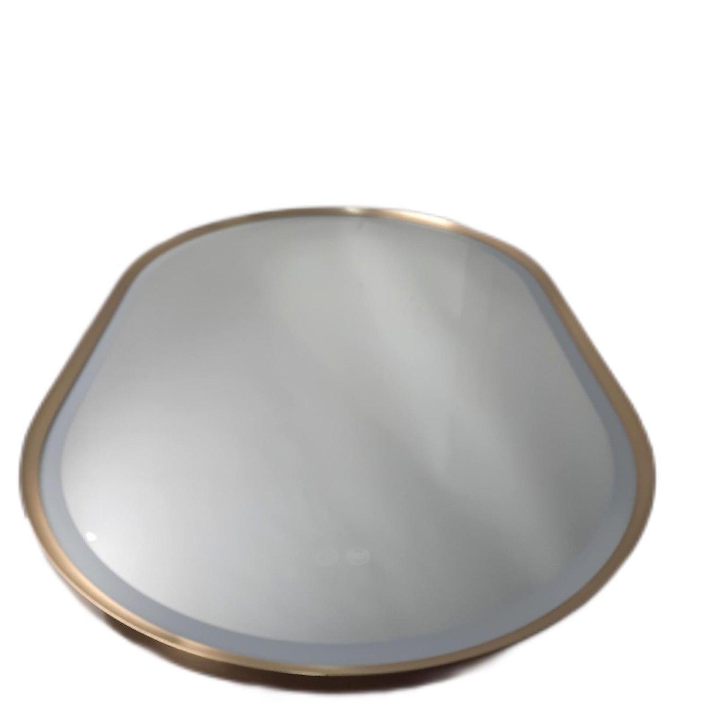 Sbagno Badspiegel Badzubehör Oval 60x90 cm LED Beleuchtung Badezimmer modern