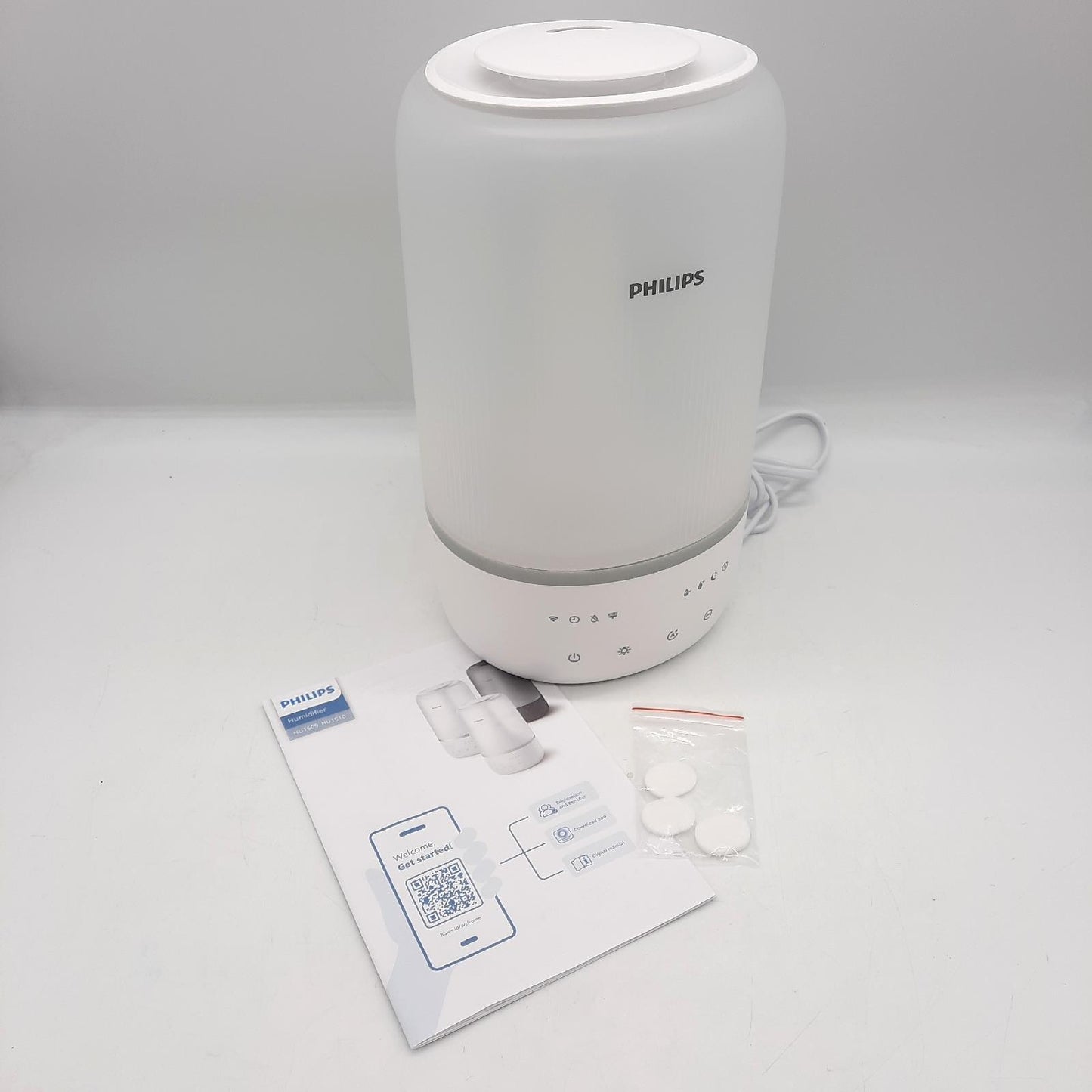 Philips Smart Humidifier kompakt dennoch leistungsstark himmelhohem Nebel Steam