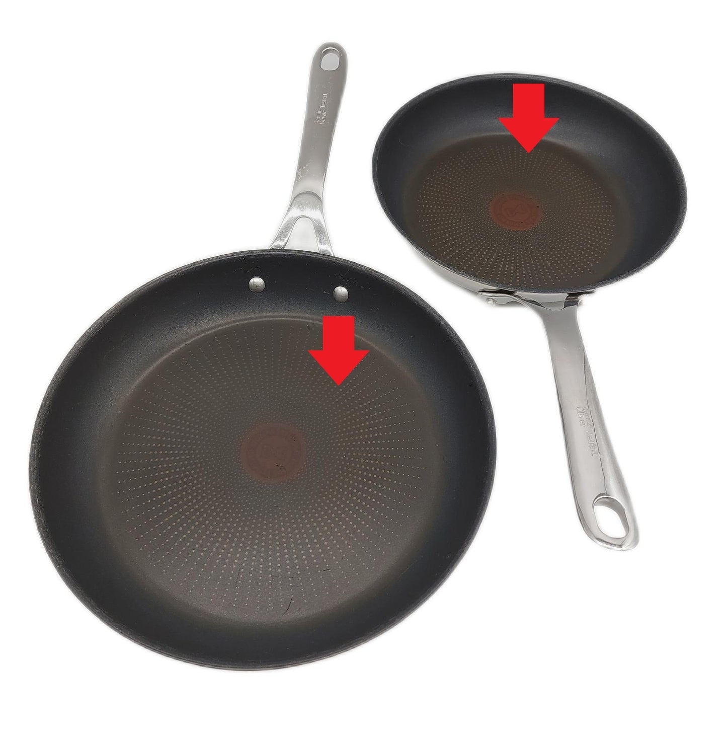 Tefal Pfannen Kochgeschirr Jamie Oliver Set 24 und 28 cm praktisch hochwertig robust langlebig
