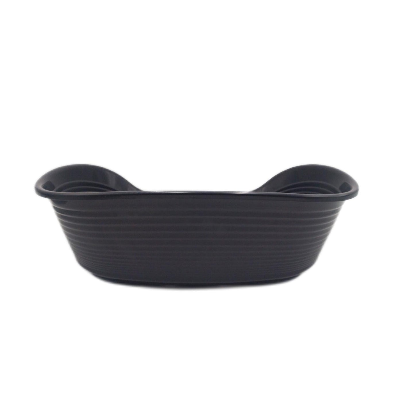 Ferplast Hundebett & Katzenbett mit Baumwollkissen, erhöhtes Hundebett Medium, Hundebett waschbar, Hundekorb, atmungsaktiv & rutschfest, Throne 82 x 59,5 x h 29,5 cm, Schwarz