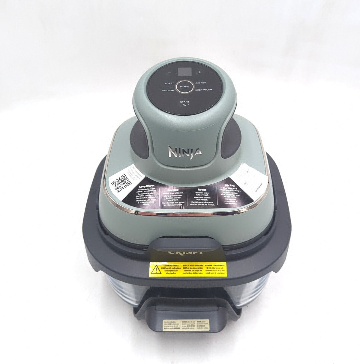 CRISPi tragbare Air Fryer Heissluftfritteuse 38 l 4 in 1 unbenutzt elektrisch tiefgaren