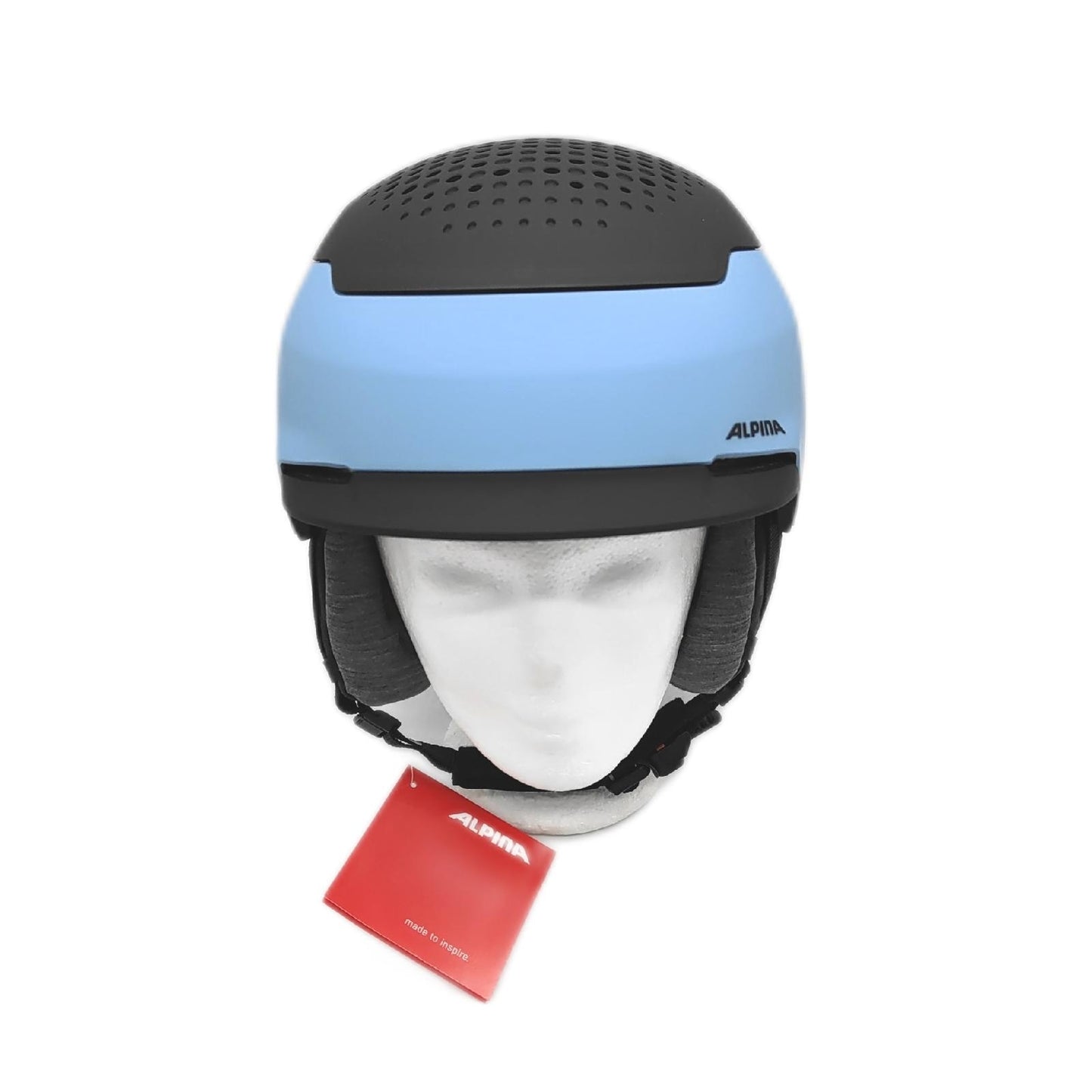 Alpina Skihelm Helm Schutz GEMS Smoke Blue Black matt Erwachsene Performance