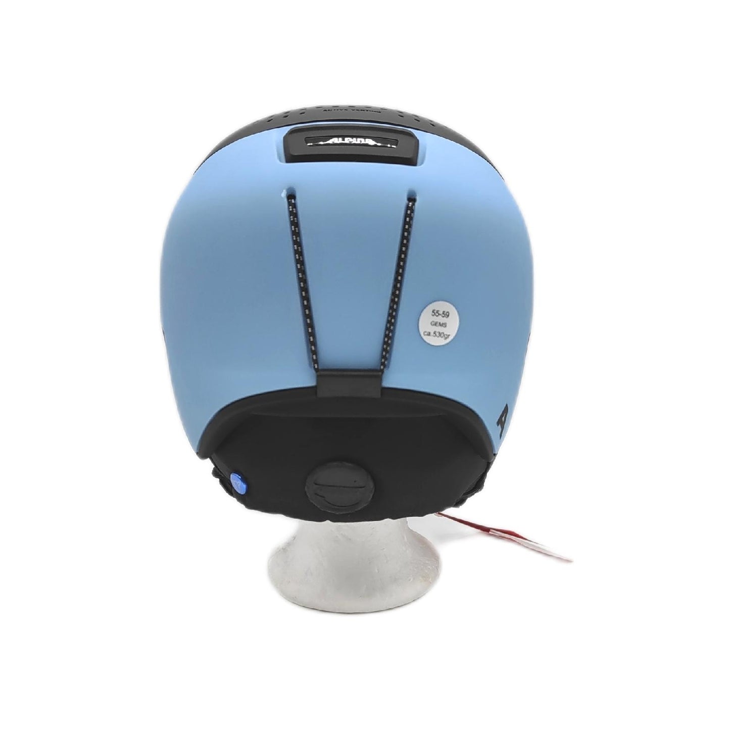 Alpina Skihelm Helm Schutz GEMS Smoke Blue Black matt Erwachsene Performance