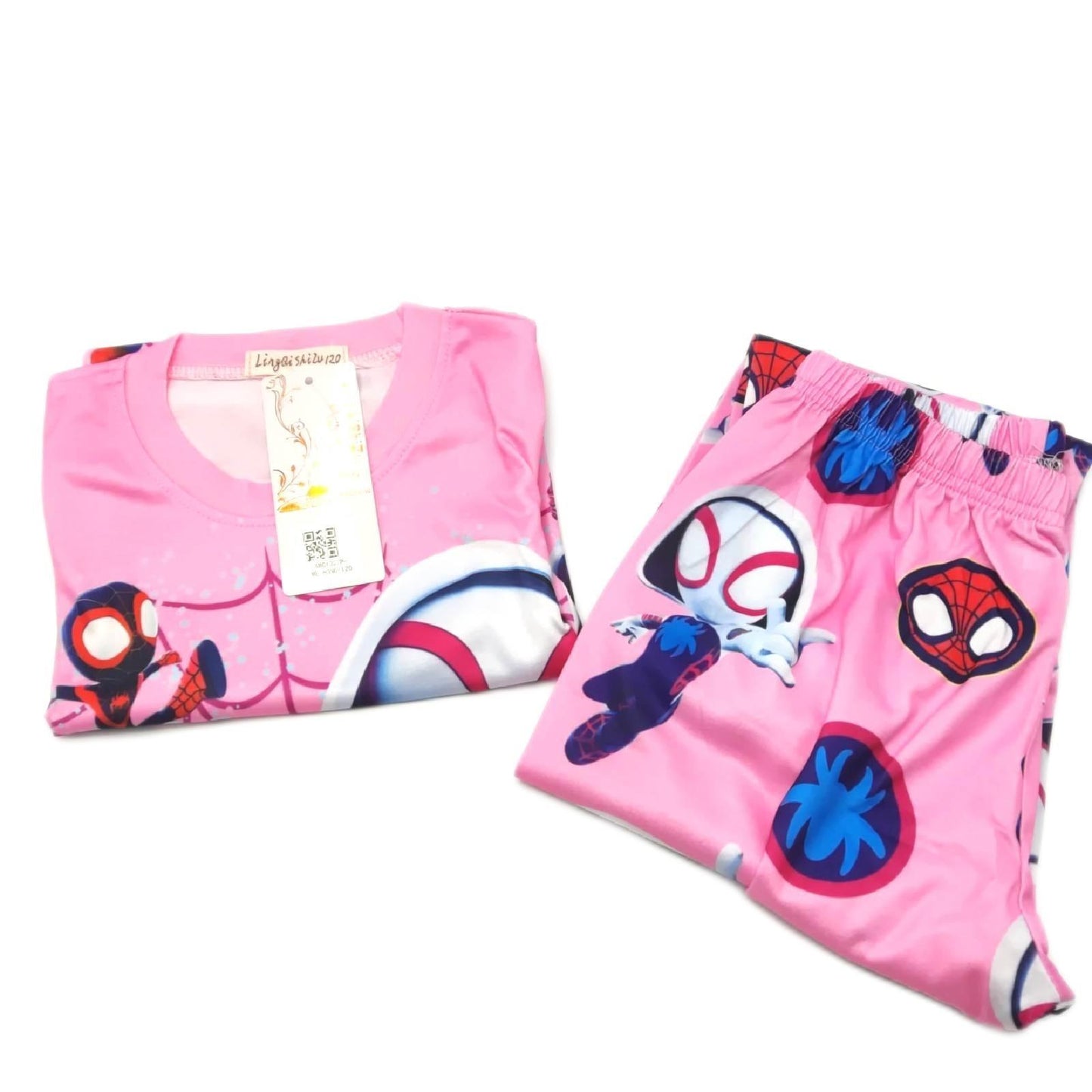 Pitevotur Ghost Spider Mädchen Schlafanzug Gwen Spidey Cartoon Nachthemd Trendsetter