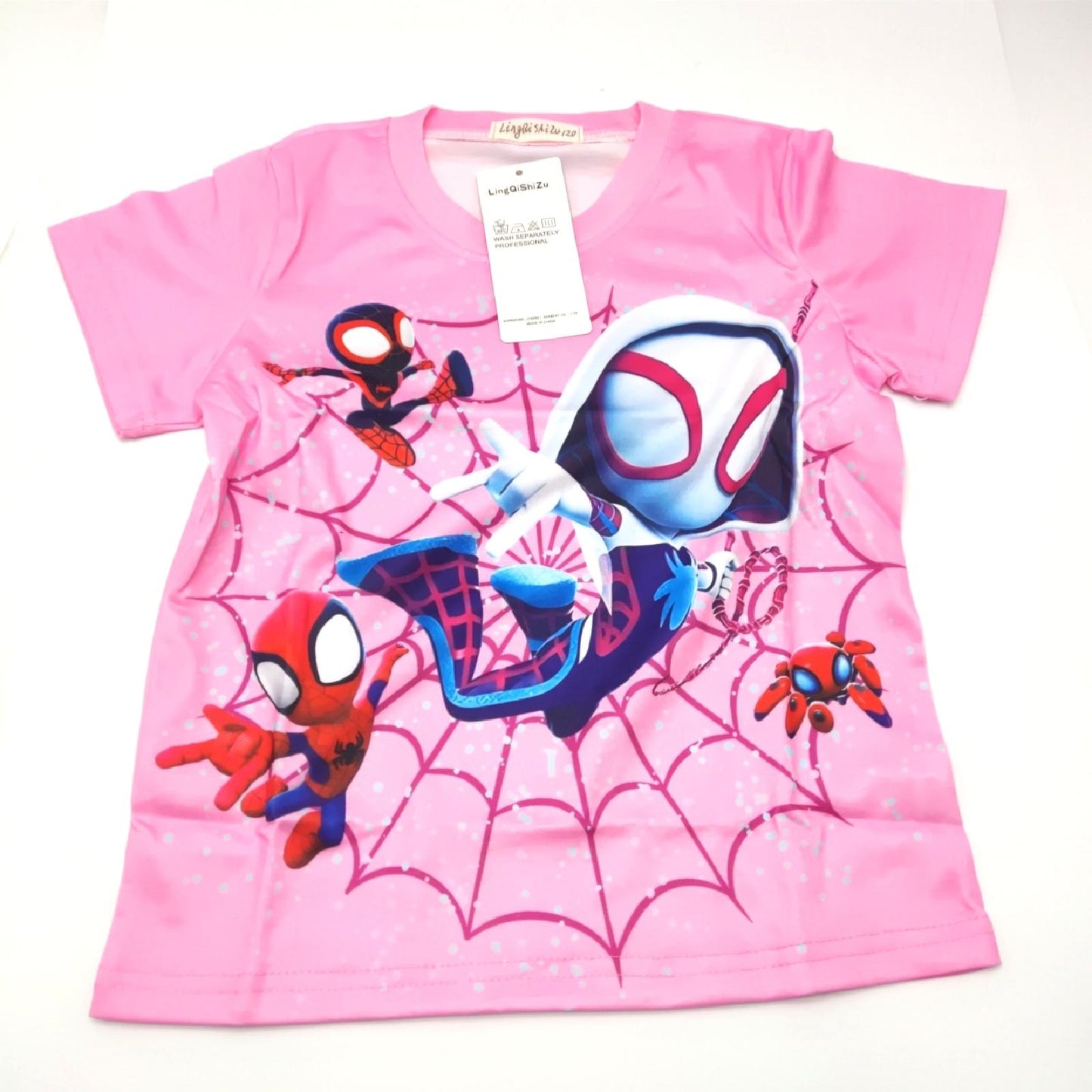 Pitevotur Ghost Spider Mädchen Schlafanzug Gwen Spidey Cartoon Nachthemd Trendsetter