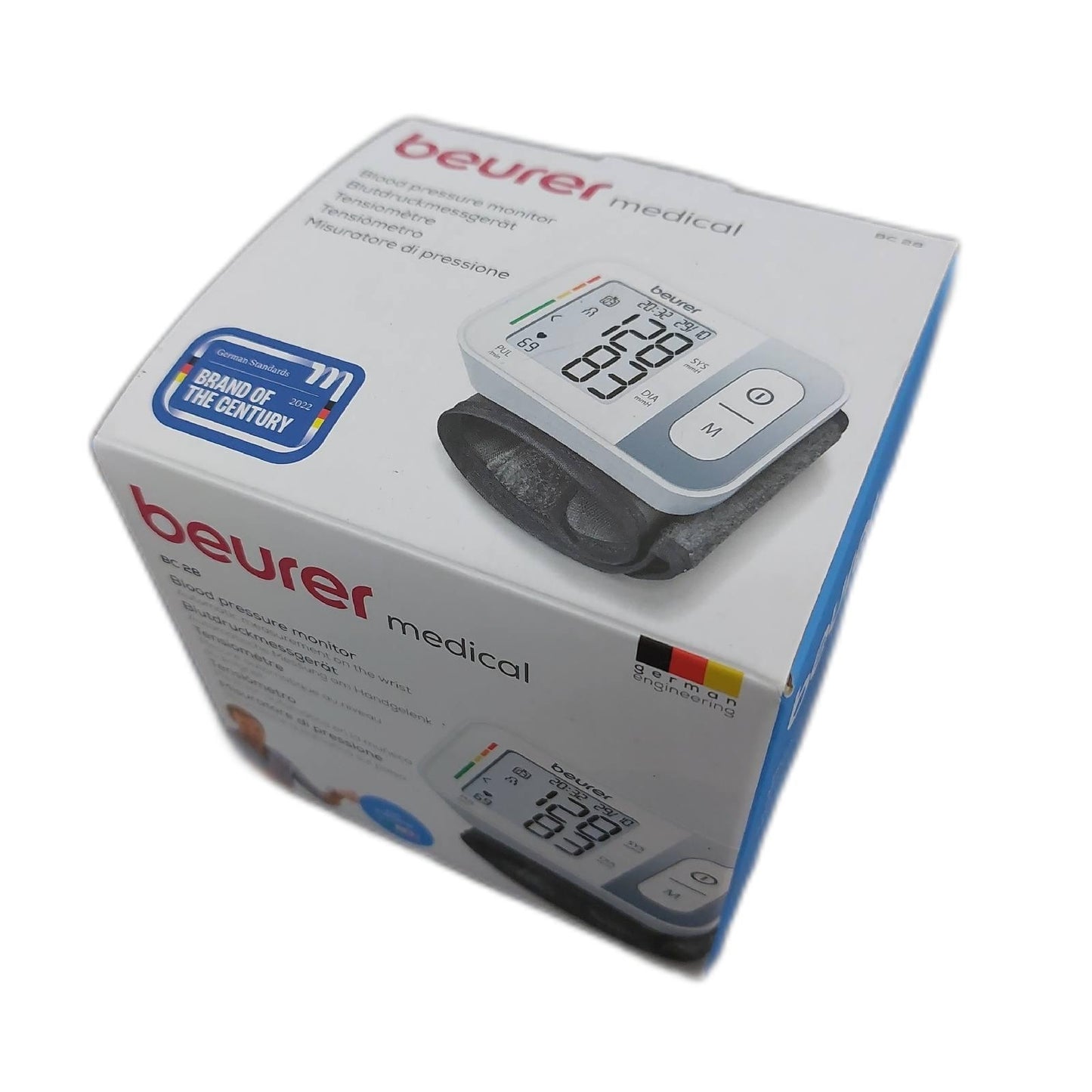 Beurer BC 28 Handgelenk Blutdruckmessgerät farbiger Einstufung Blood Medical;Handgelenk;Blutdruckmessgerät;BC 28;Gesundheit