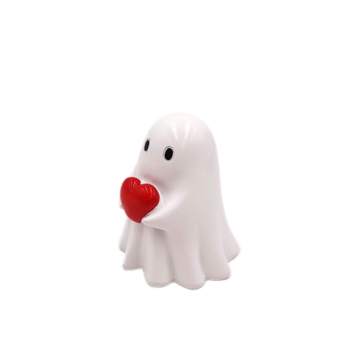 XQMMGO Geist Statue Halloween Dekoration Weißes Herz Geist Figuren Gruseliges Design