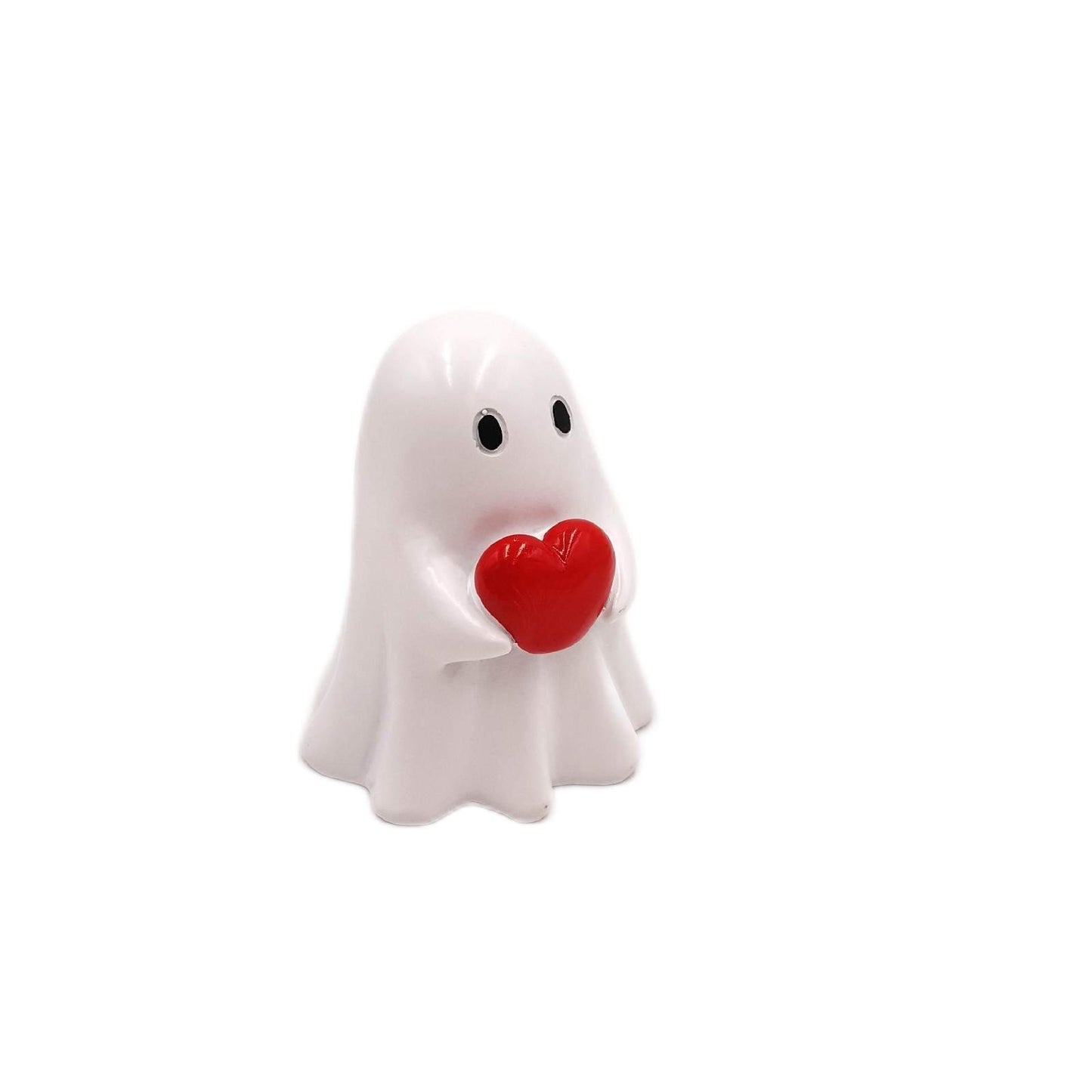 XQMMGO Geist Statue Halloween Dekoration Weißes Herz Geist Figuren Gruseliges Design