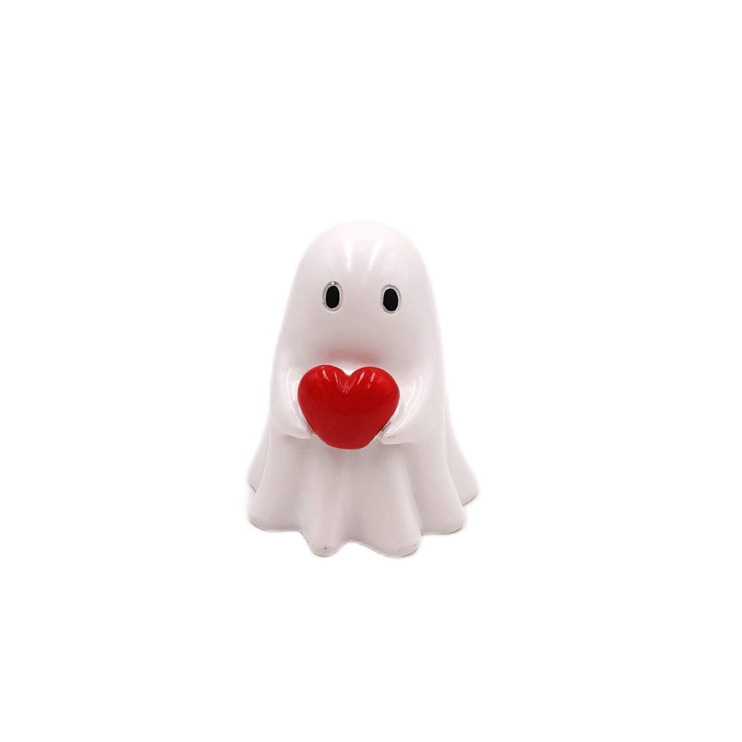 XQMMGO Geist Statue Halloween Dekoration Weißes Herz Geist Figuren Gruseliges Design