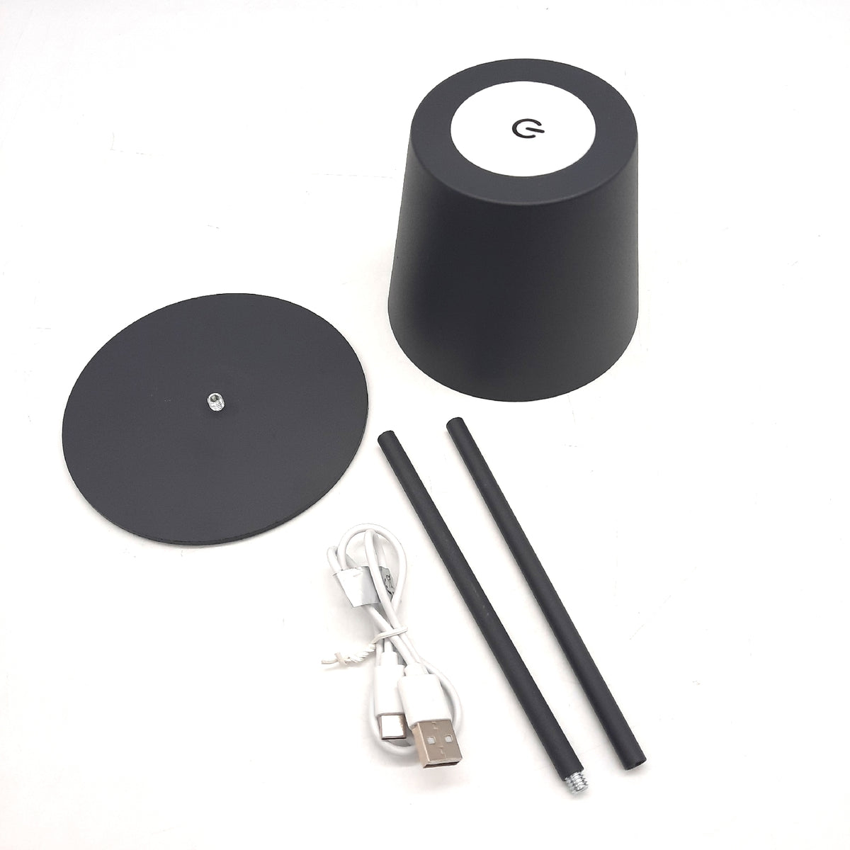 BRILONER Tischlampe Beleuchtung LED Touch dimmbar modern höhenverstellbar Wohntraum