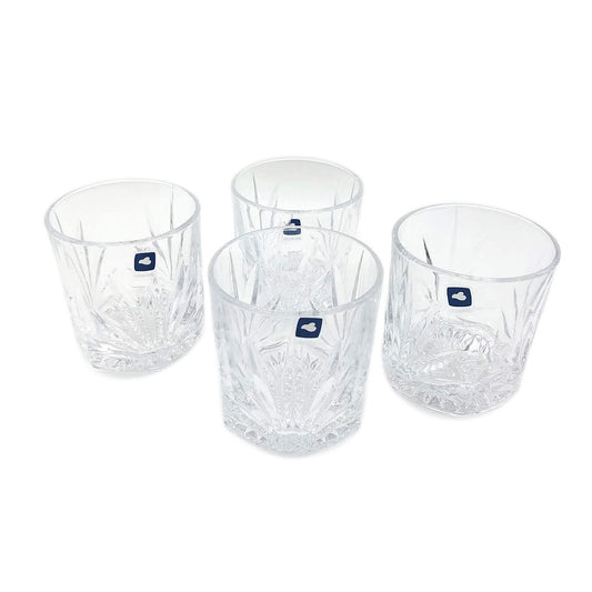 Leonardo Trinkglas Set Capri Saftgläser spülmaschinenfest Relief elegantes Design