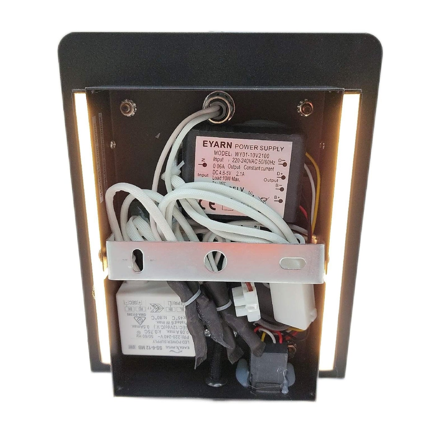 Trio Leuchten Wandleuchte Beleuchtung Element 222570232 USB Ladebuchse Modern Schwarz Metall