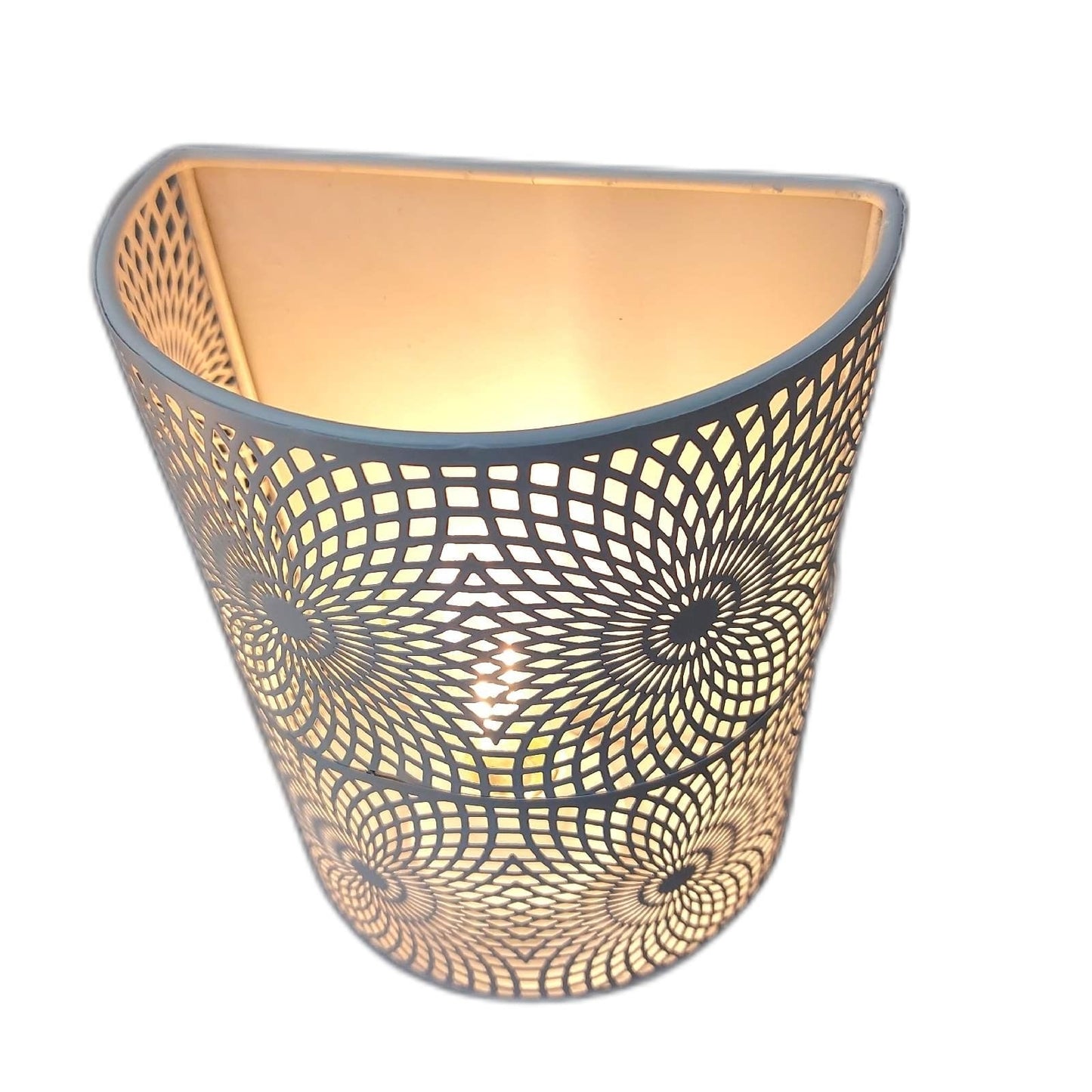 NEWIMAGE Lampe Wandleuchte 20cm Stilvoll Modern Beleuchtung Set 2er Batteriebetrieben
