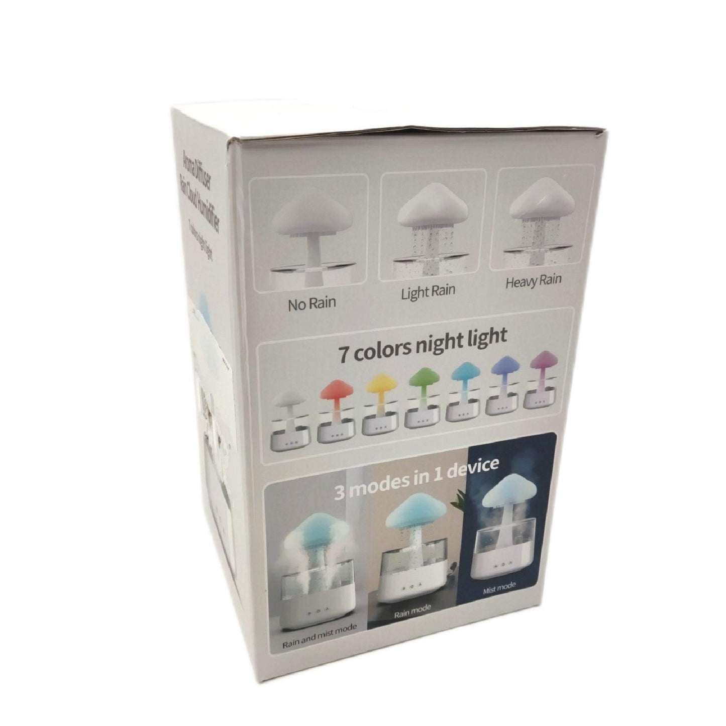 Luftbefeuchter, 450ML Luftbefeuchter Kinderzimmer, luftbefeuchter schlafzimmer,BPA-Frei, Auto Abschaltung, Leicht zu Reinigender Humidifier für Büro, Pflanze (08 Weiß)