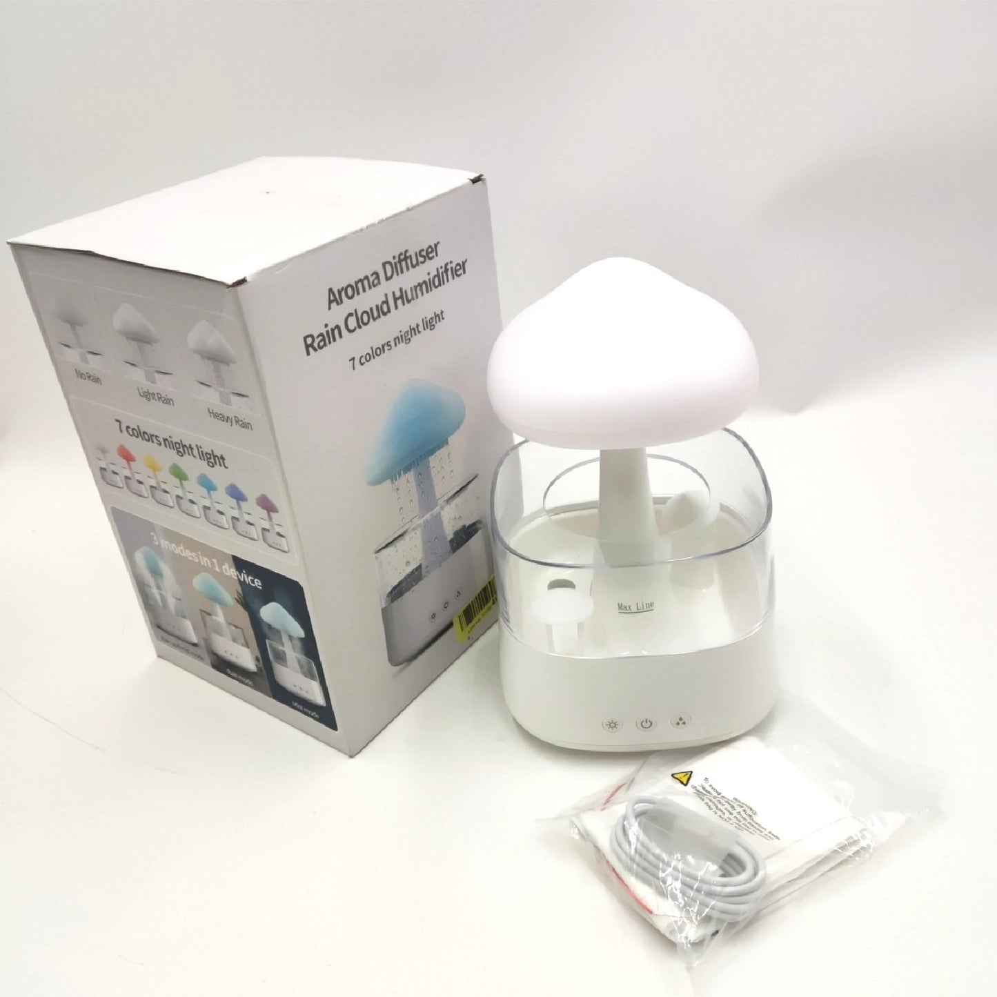 Luftbefeuchter, 450ML Luftbefeuchter Kinderzimmer, luftbefeuchter schlafzimmer,BPA-Frei, Auto Abschaltung, Leicht zu Reinigender Humidifier für Büro, Pflanze (08 Weiß)