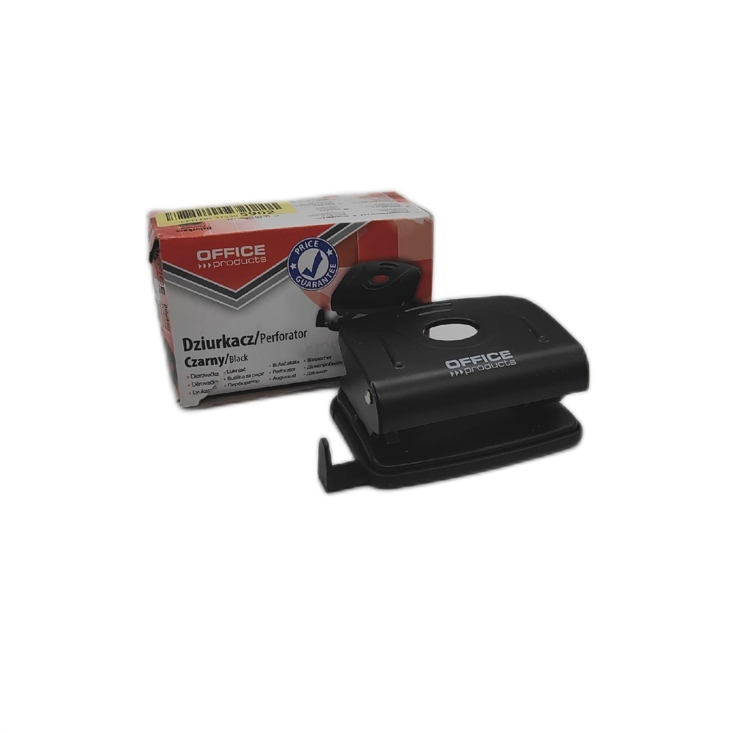 OFFICER PRODUCTS Locher Bürobedarf 18052211 05 Stanzmechanismus Gehäuse solide für bis 25 Blätter