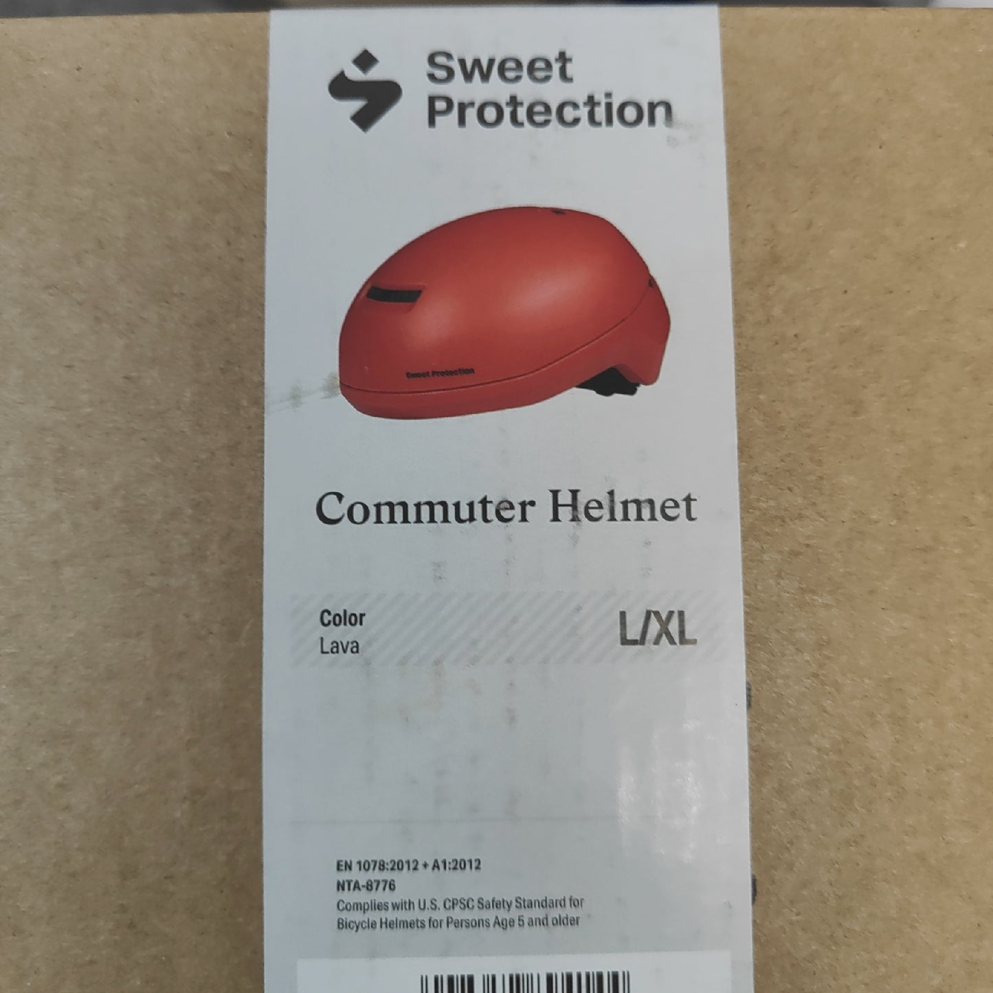 Sweet Protection Helm Fahrrad Helm Sicherheit Lava LXL Komfort leicht Belüftet robust sicher