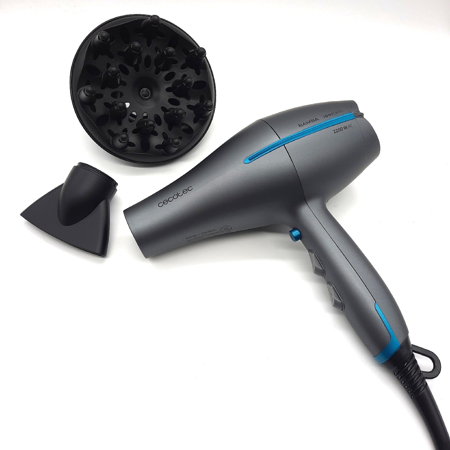 Cecotec Haartrockner Serie BAMBA IONICARE AURA starker Leistung Hair Decoration (17,83)