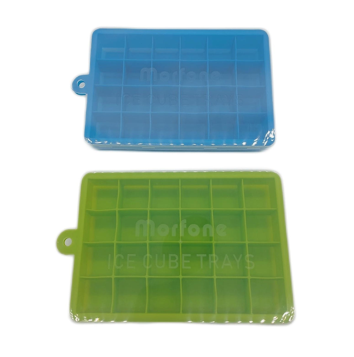 Morfone Eiswuerfelform Silikon 24 Fach BPA frei LFGB 2