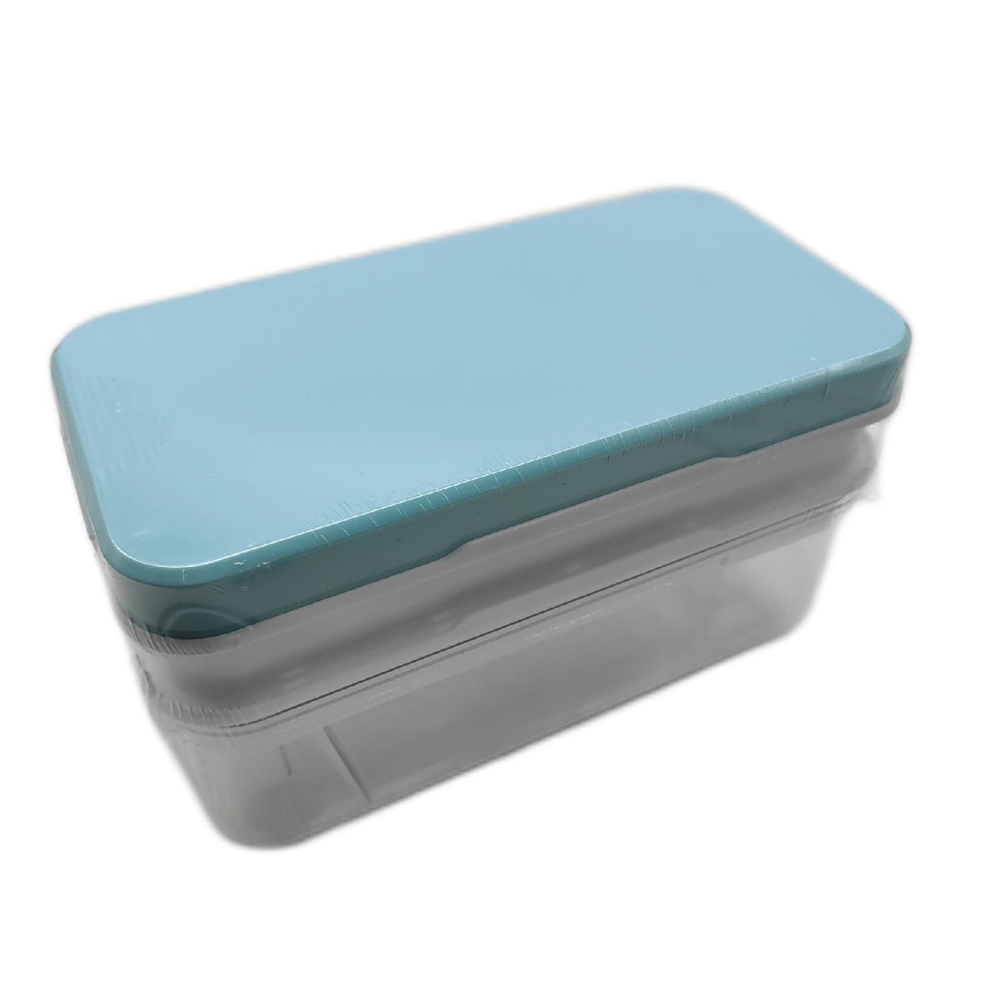 Eiswürfelform Eiswürfelbehälter Küchenhelfer 64 Eiswürfel Eiswürfelform Deckel 2 Tablett praktisch
