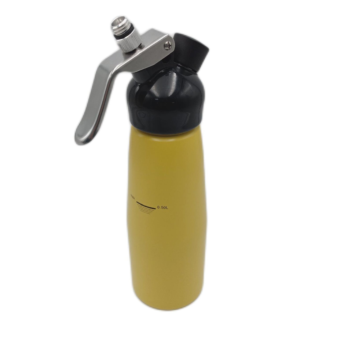 ASelected 500 ml Professioneller Sahnespender Aluminium unvollständig nur abgebildete Teile