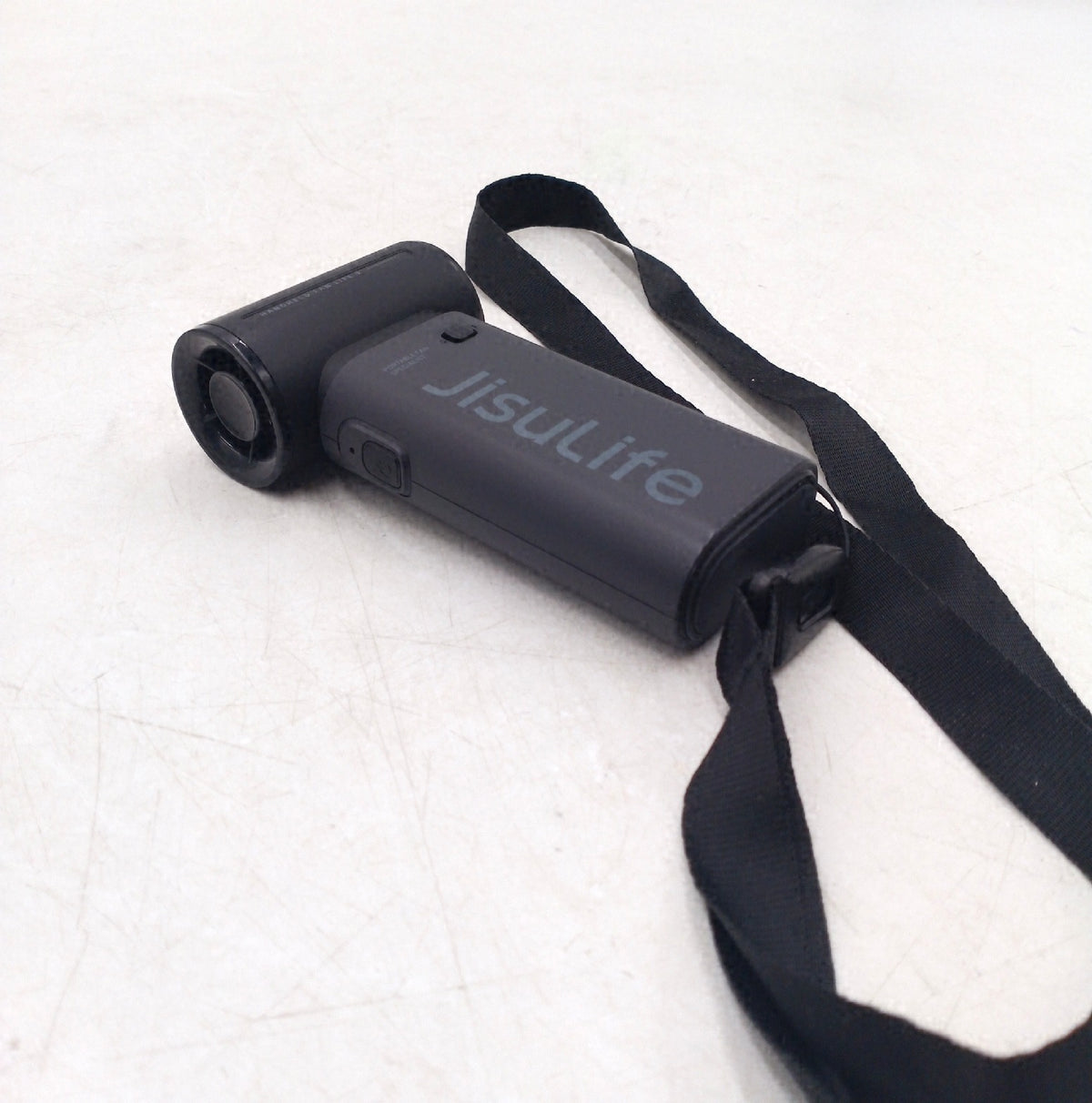 JISULIFE Tragbarer Handventilator TurboPower 18 Stunden Laufzeit 5 Gänge Maximale Leistung